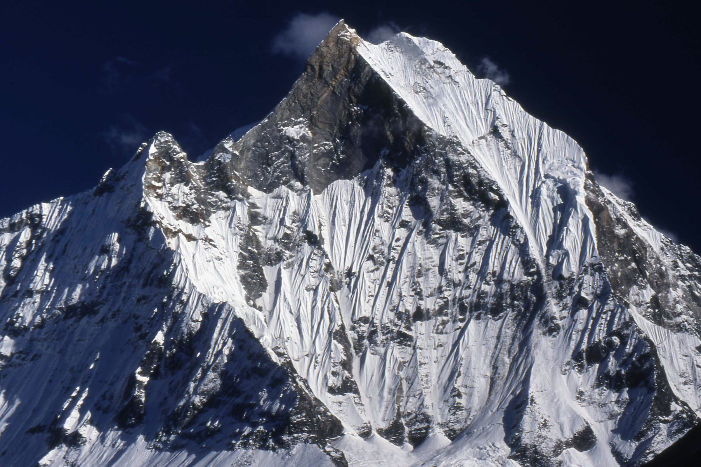 the sacred Machapuchare