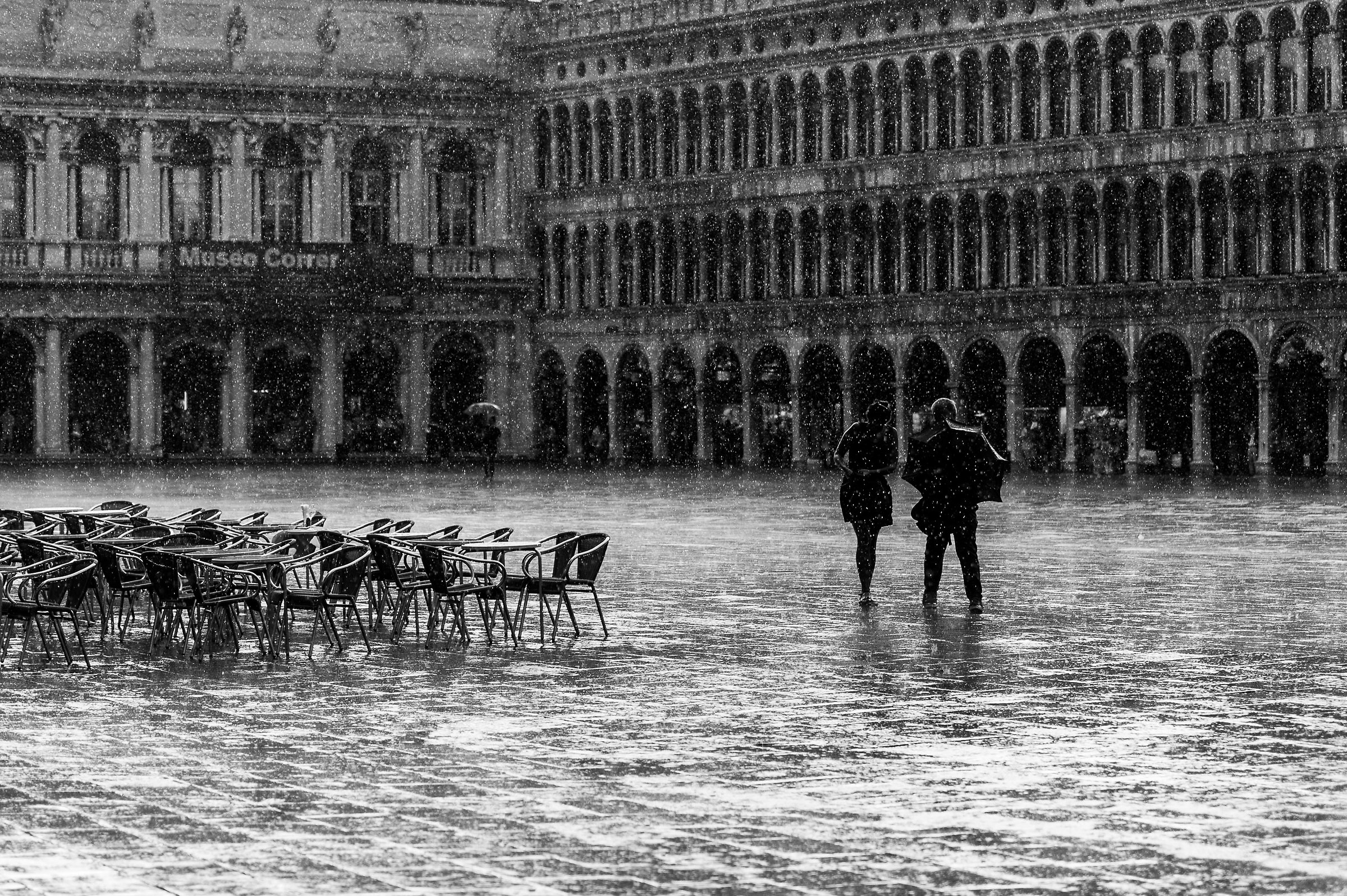 Rain in Venice