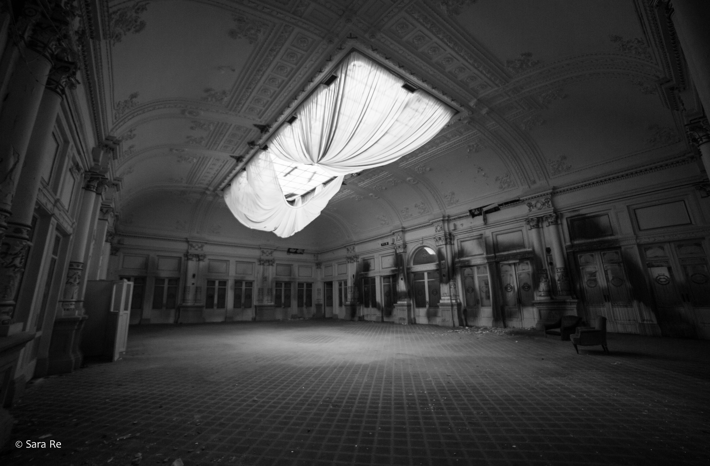 salsomaggiore spas, abandoned hotel
