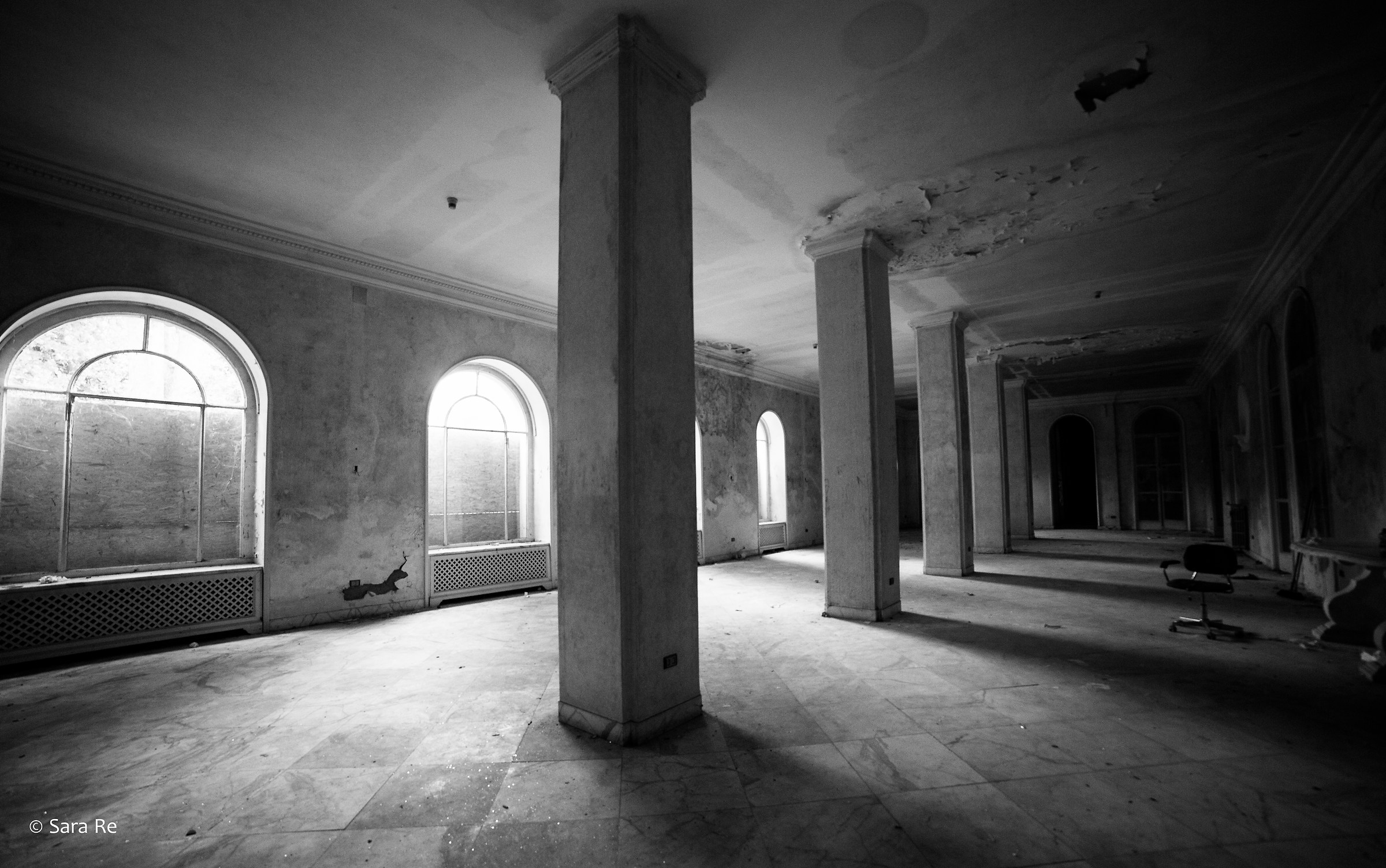 salsomaggiore spas, abandoned hotel