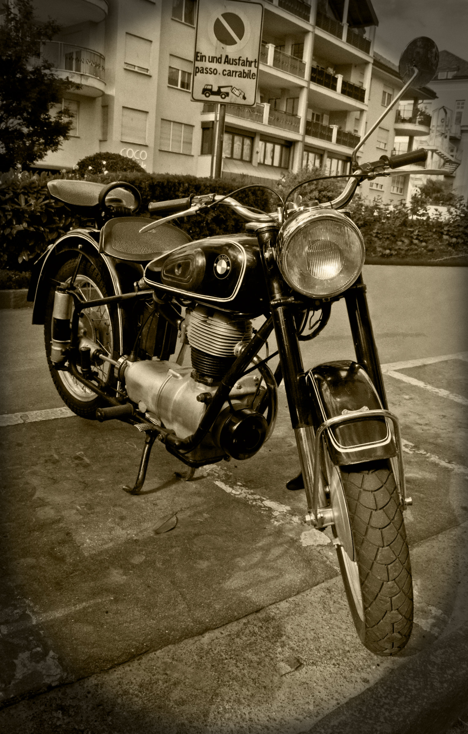 Moto BMW R 26 del 1955