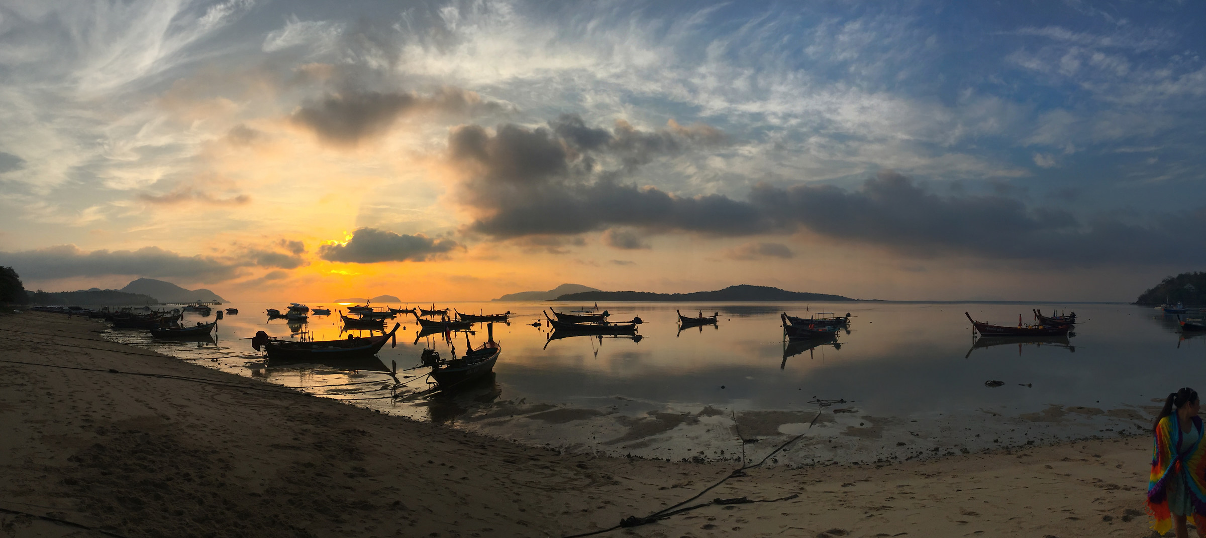 Sunset in Ra Wai - Phuket (Thailand)