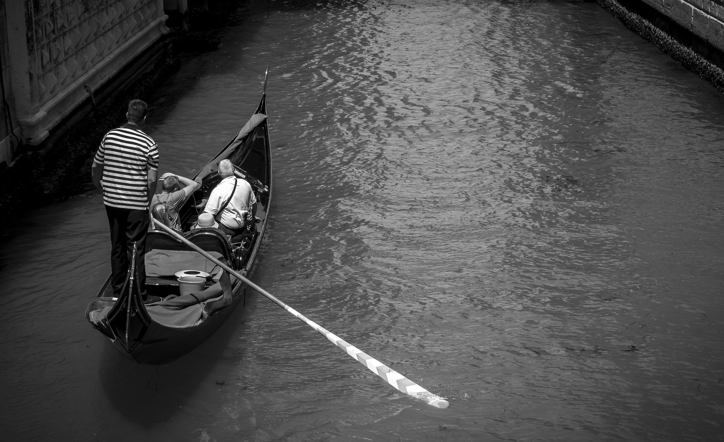 gondoliere solitario