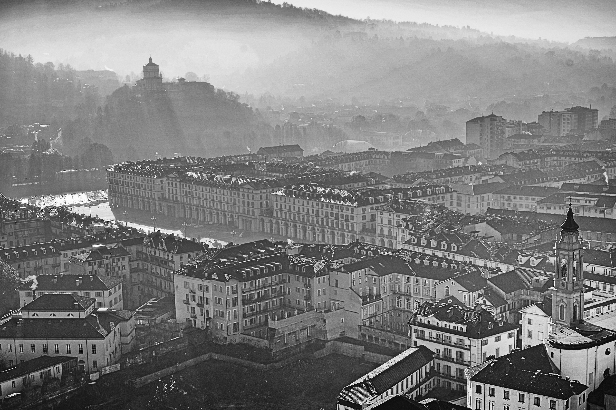 Piazza Vittorio from the Mole Antonelliana