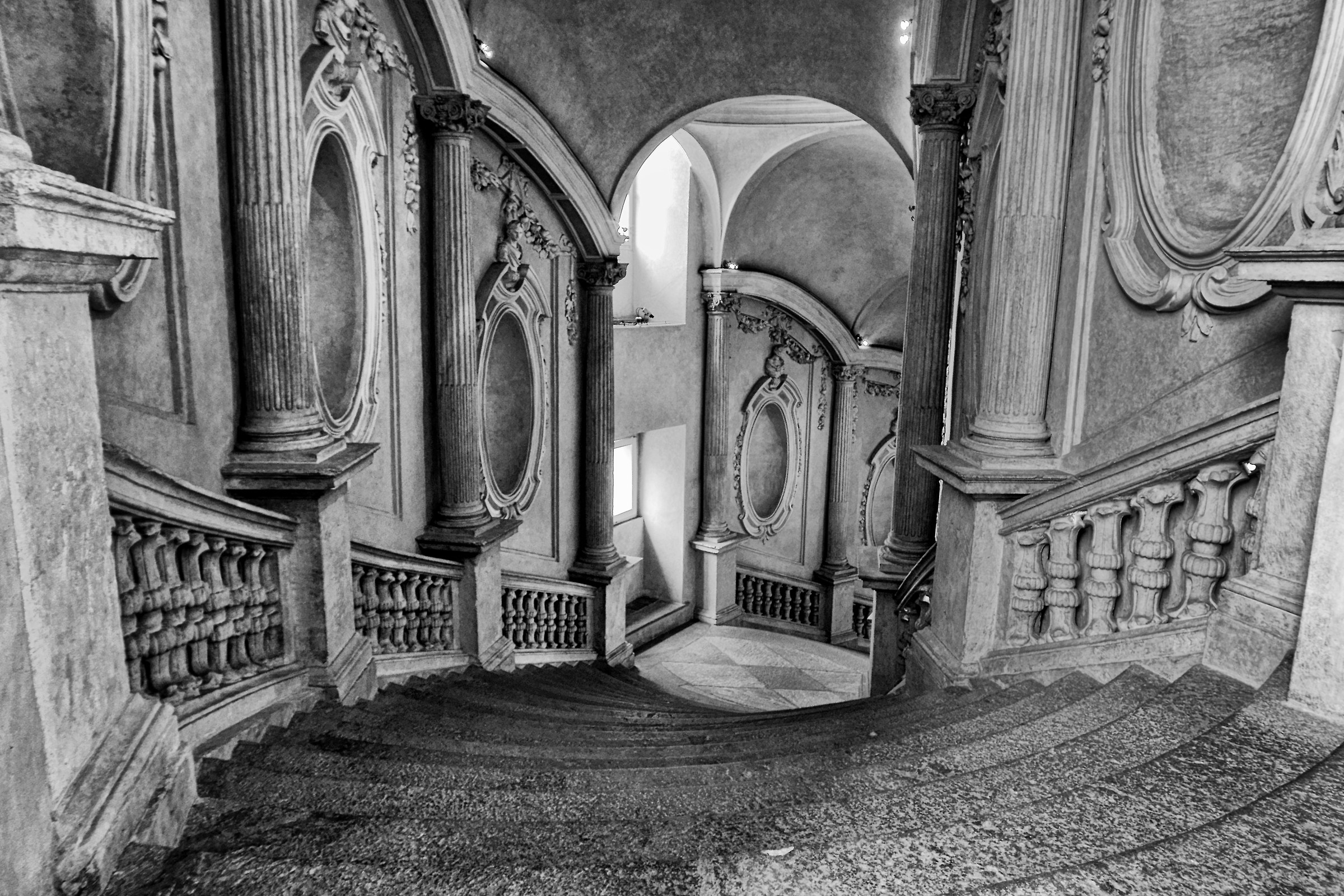 Carignano palace staircase