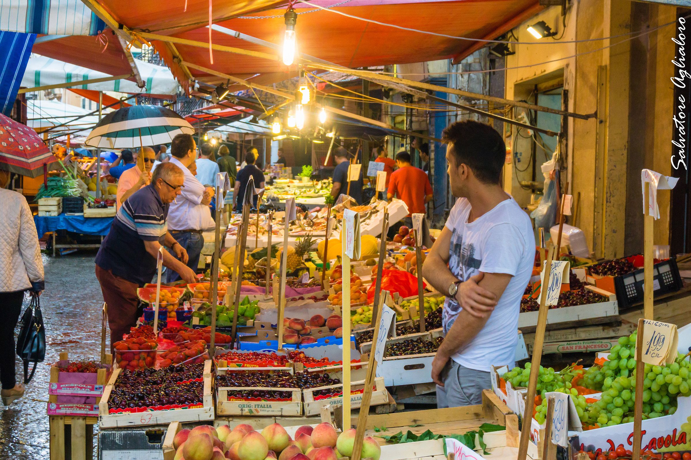 The Cape. Palermo's historic market
