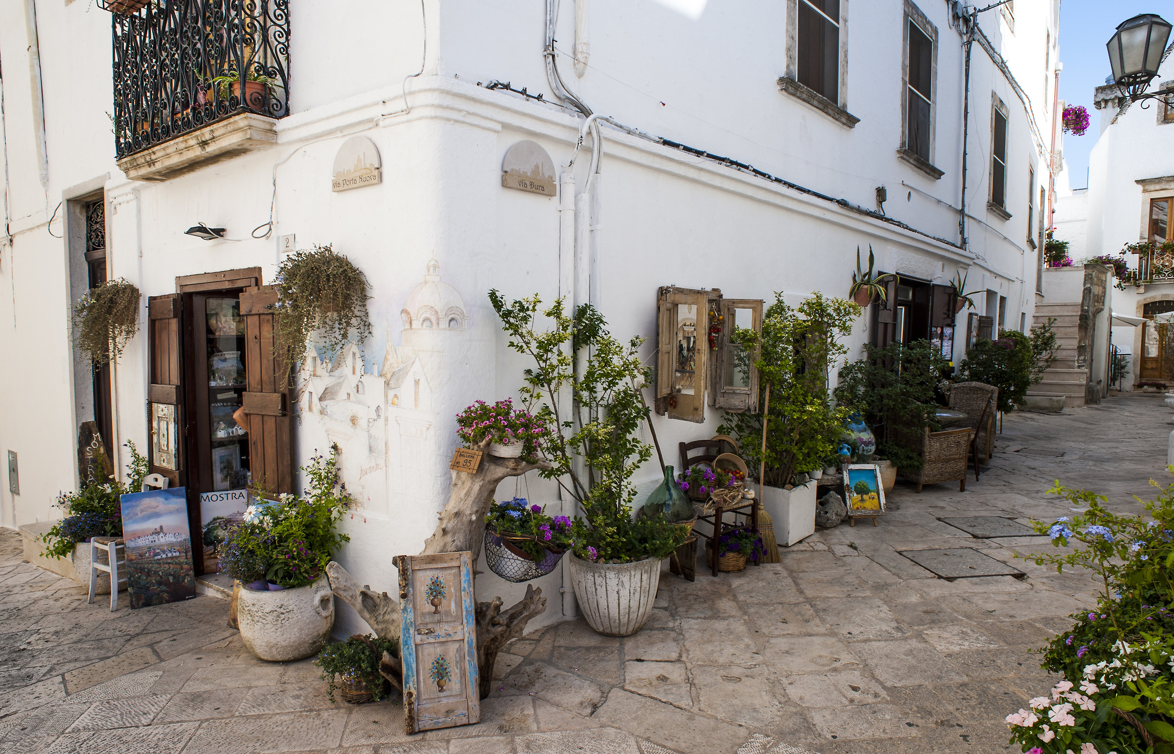 Just around the corner