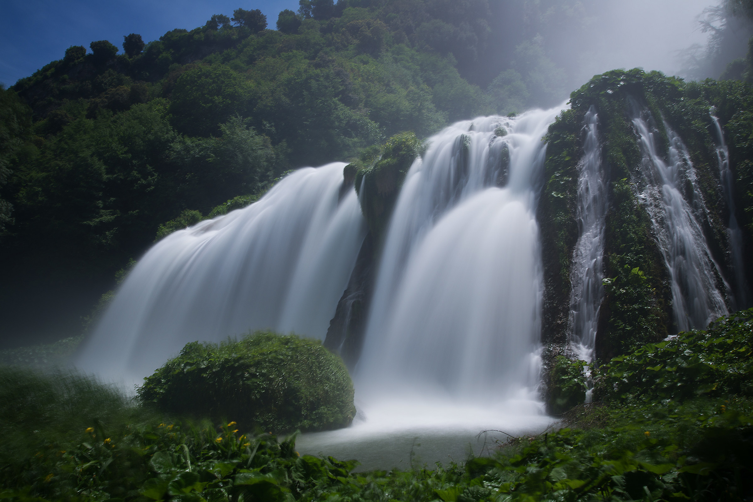 Salti d'acqua a Le Marmore