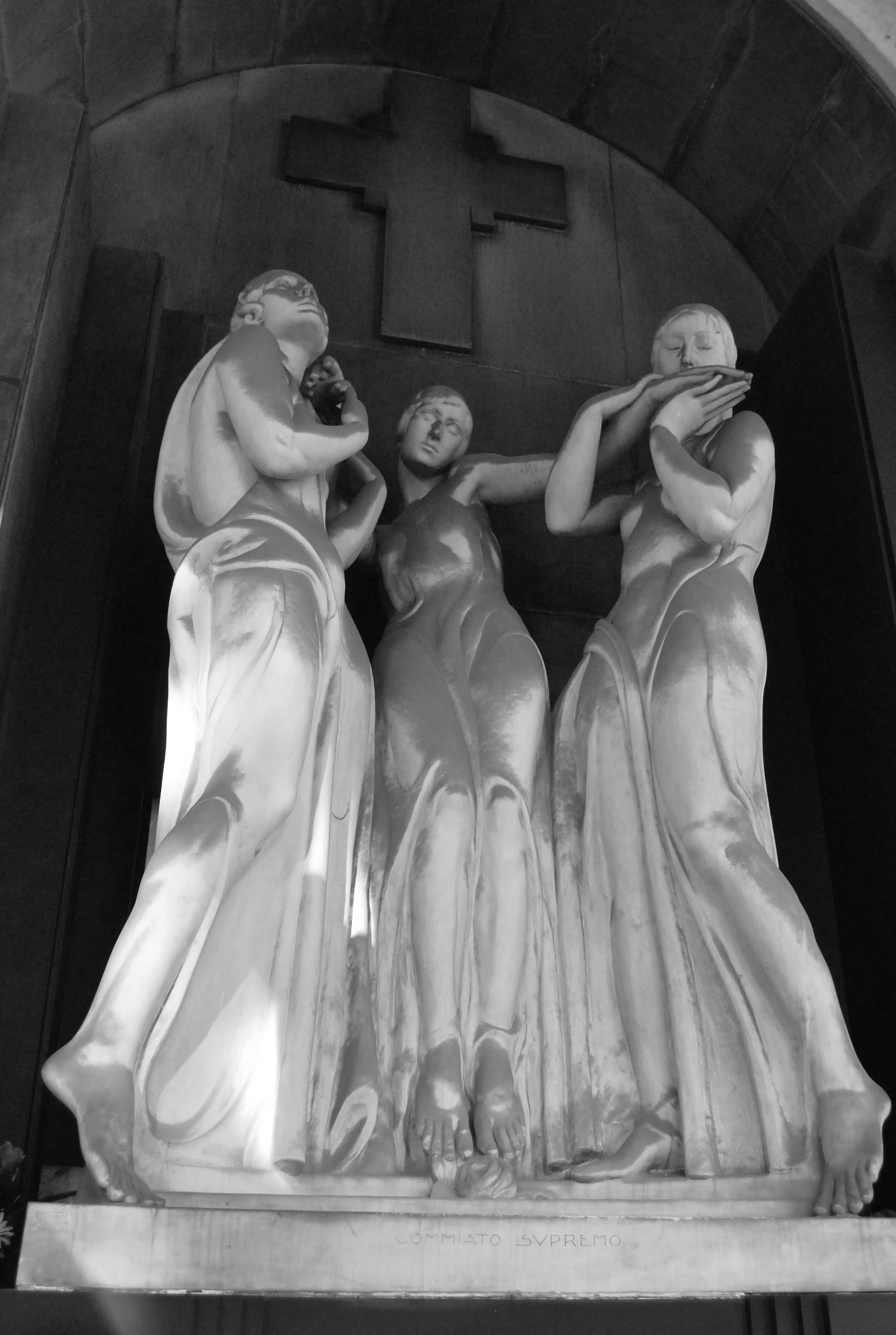 Tomba Scorza, Commiato Supremo (E.De Albertis 1931)