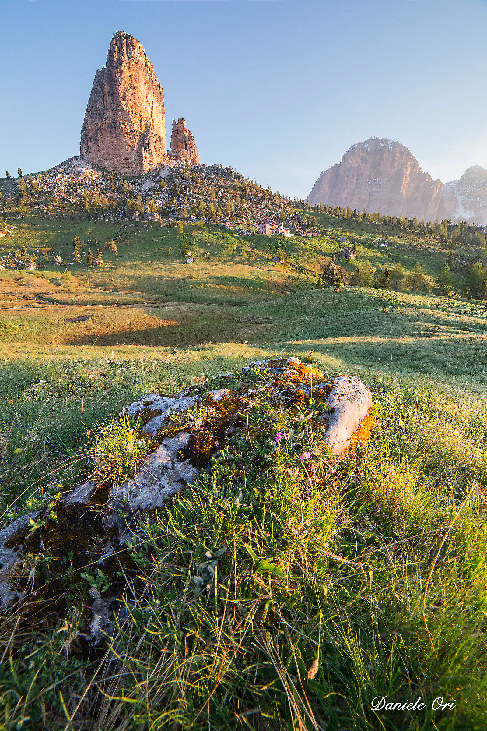 prime luci in 5 Torri