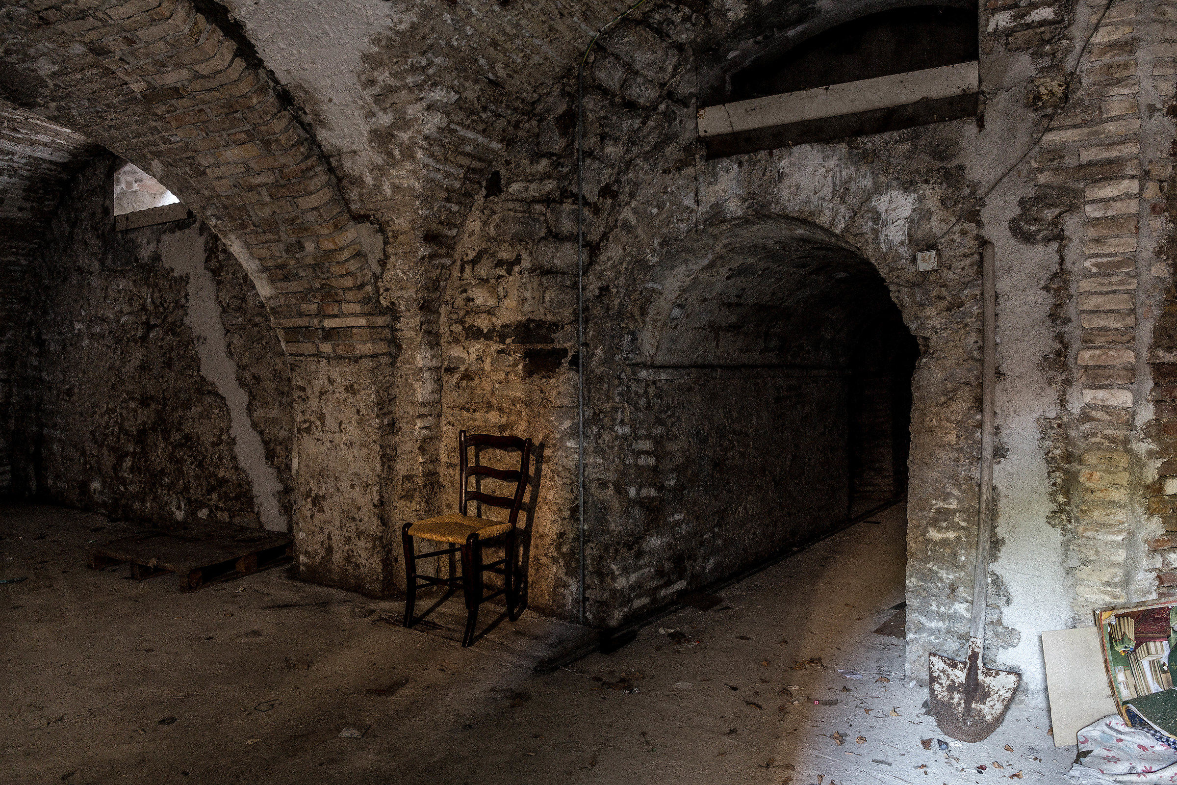 Old wine cellar - the tunnel