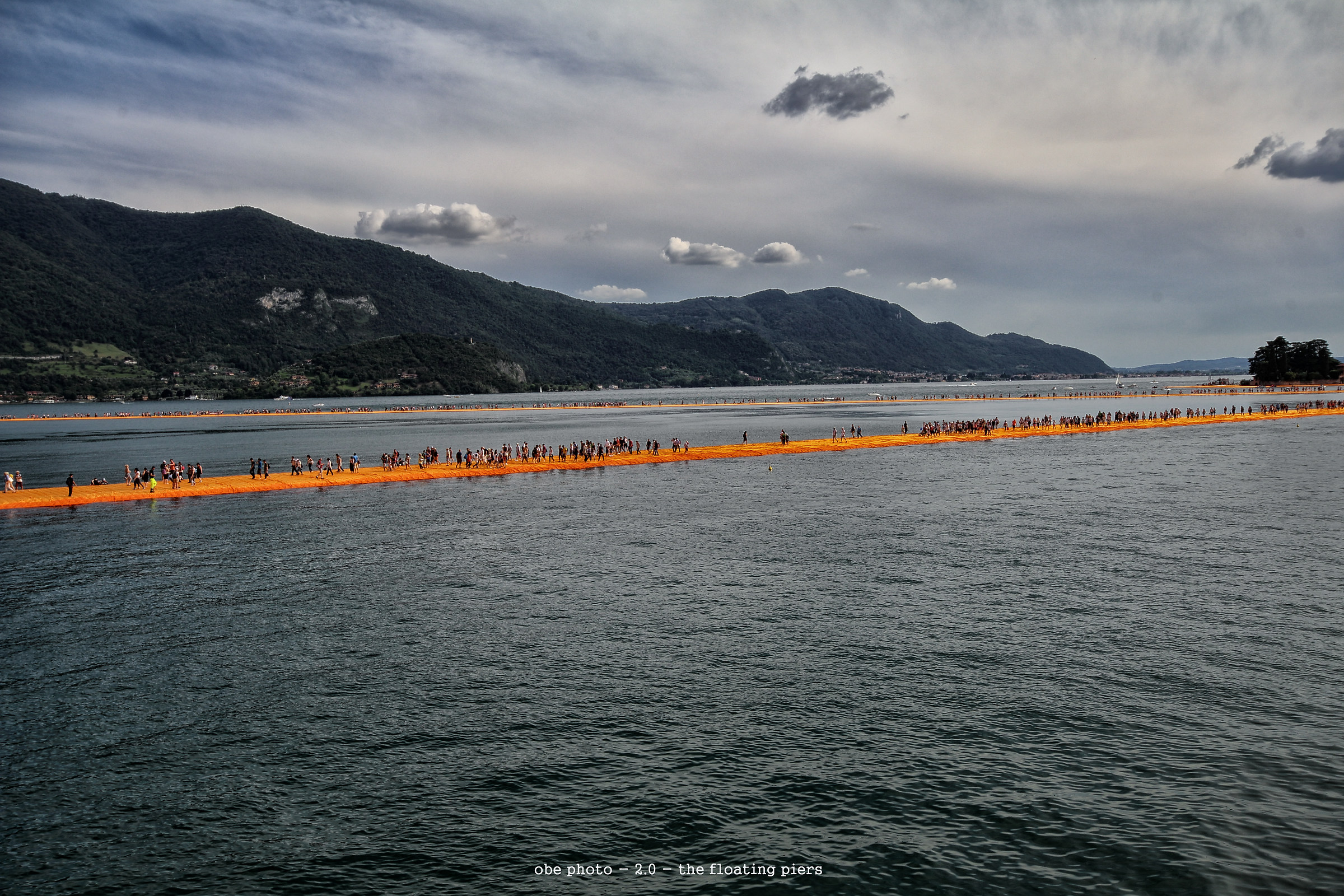 The floating piers - Christo -
