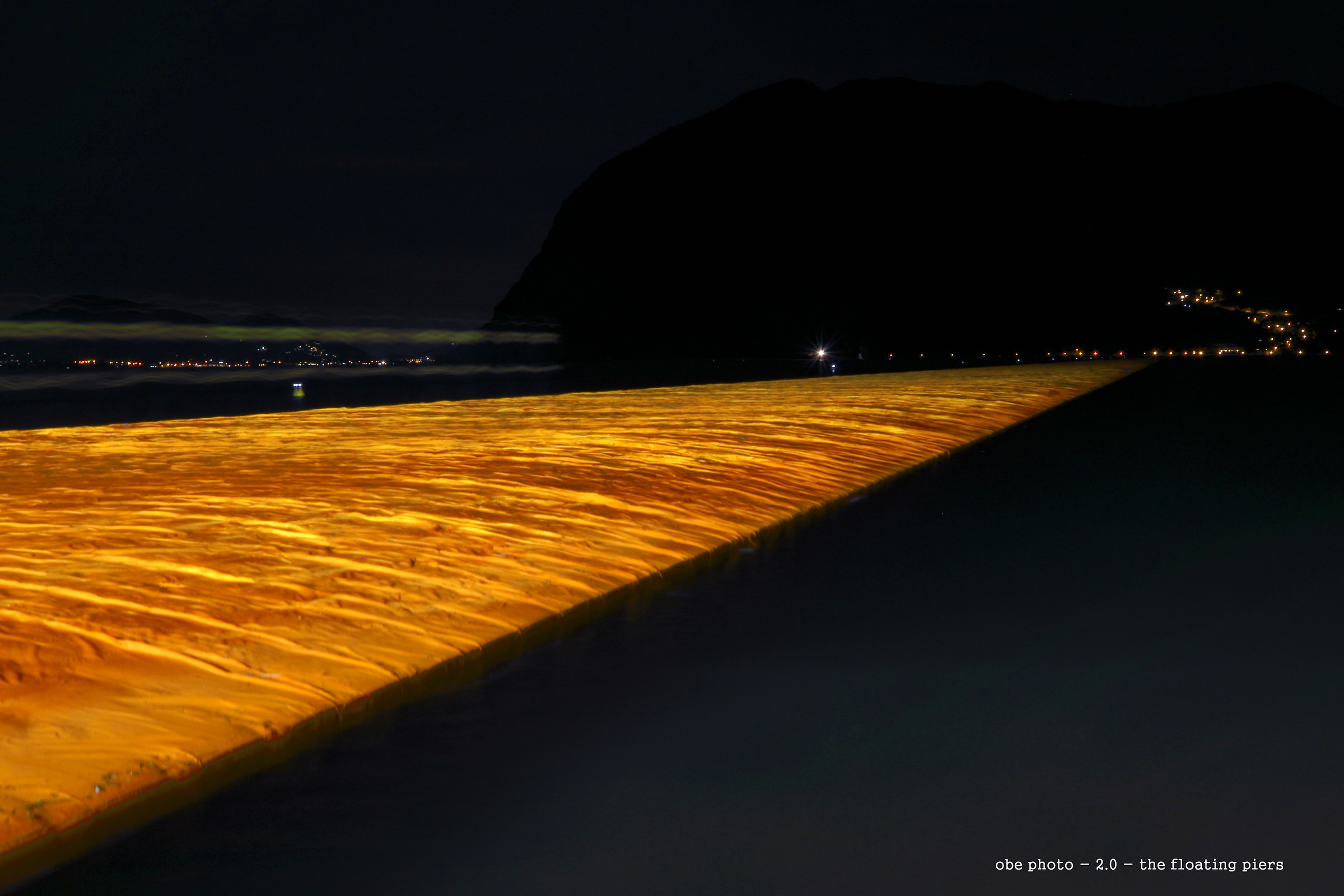 The floating piers - Christo -