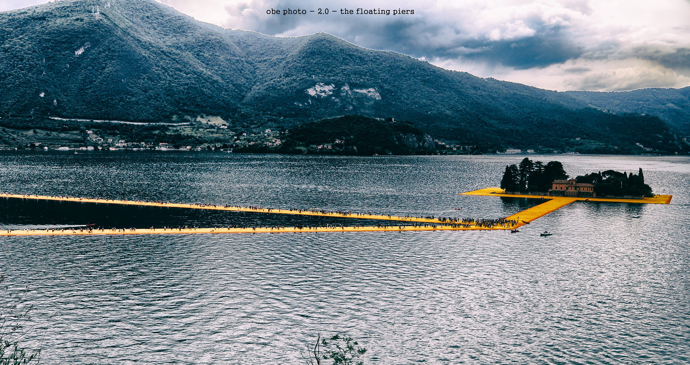 The floating piers - Christo -