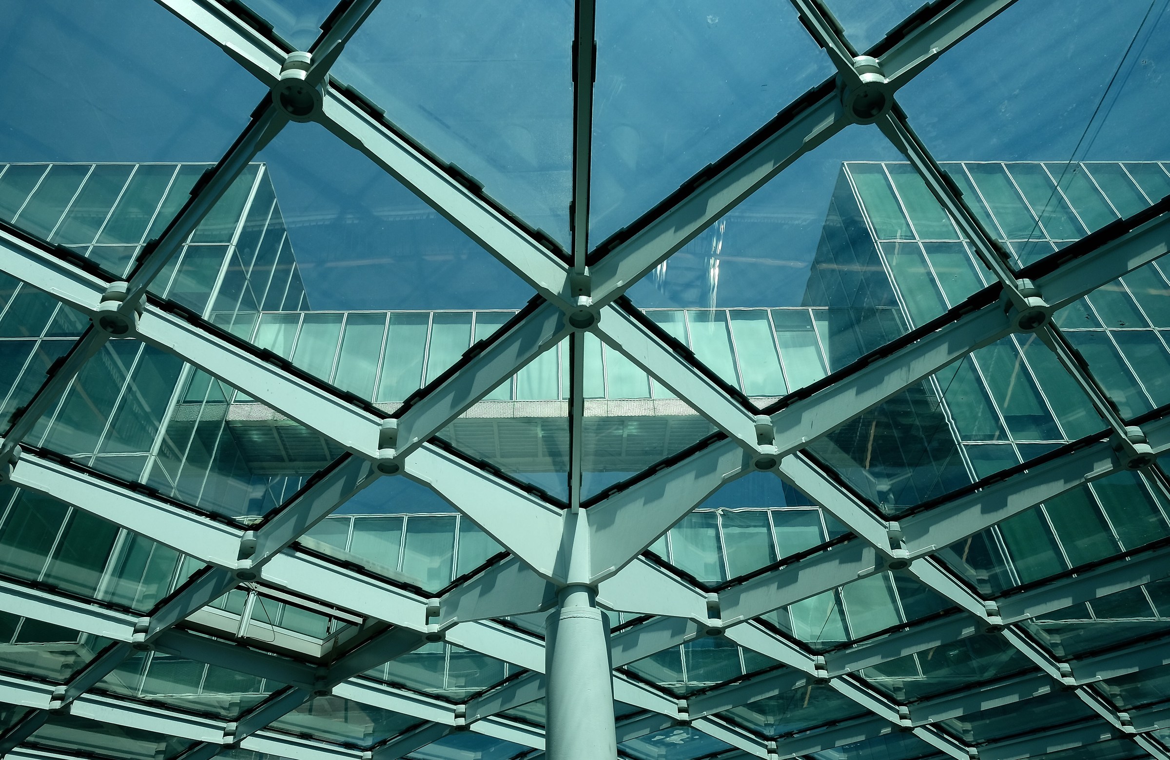 steel and glass crossings