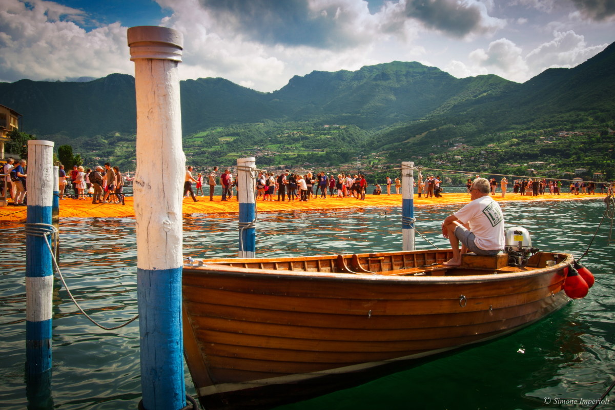 The Floating Piers Iseo
