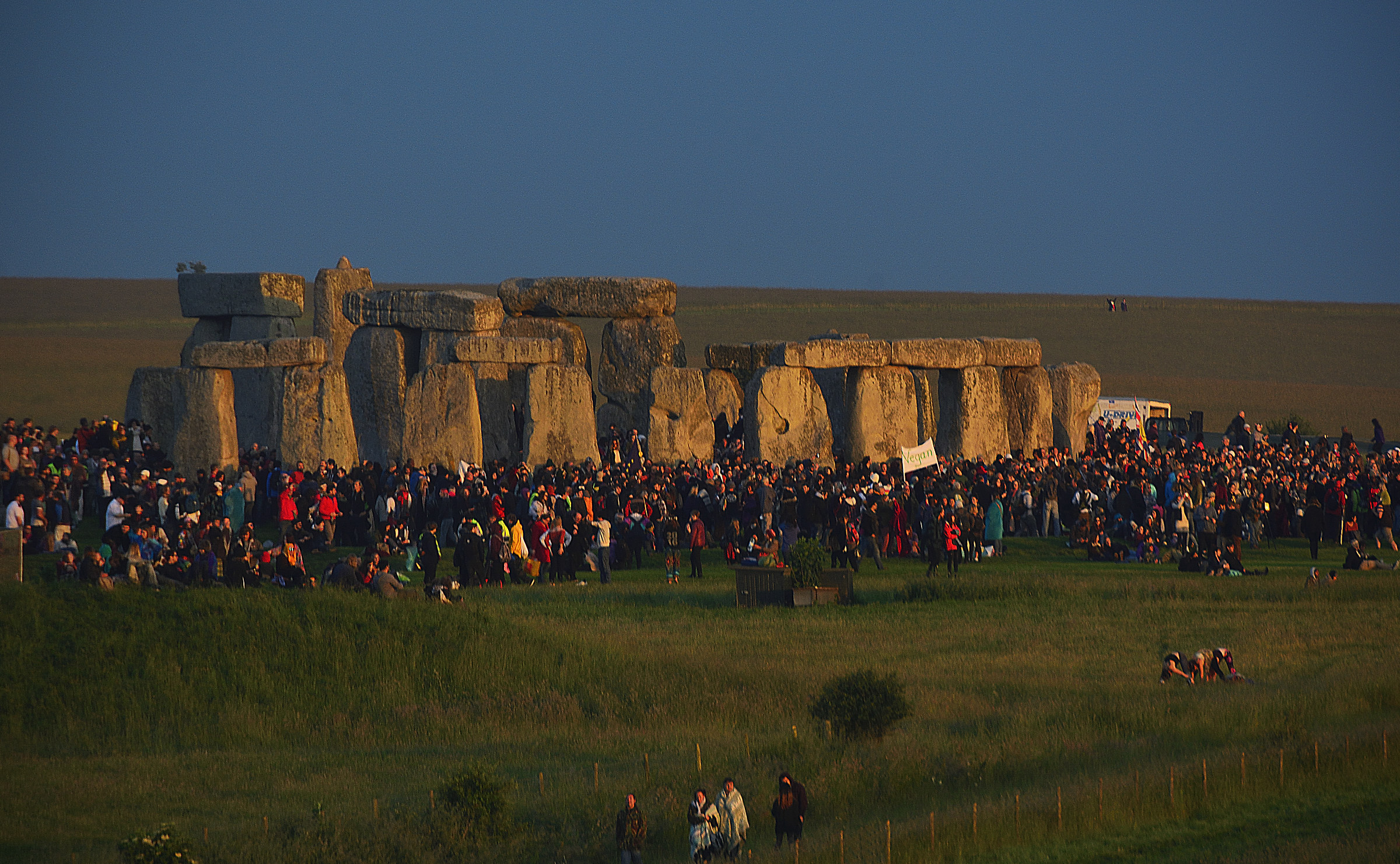 The Solstice Sunrise Spills out over Stonehenge!