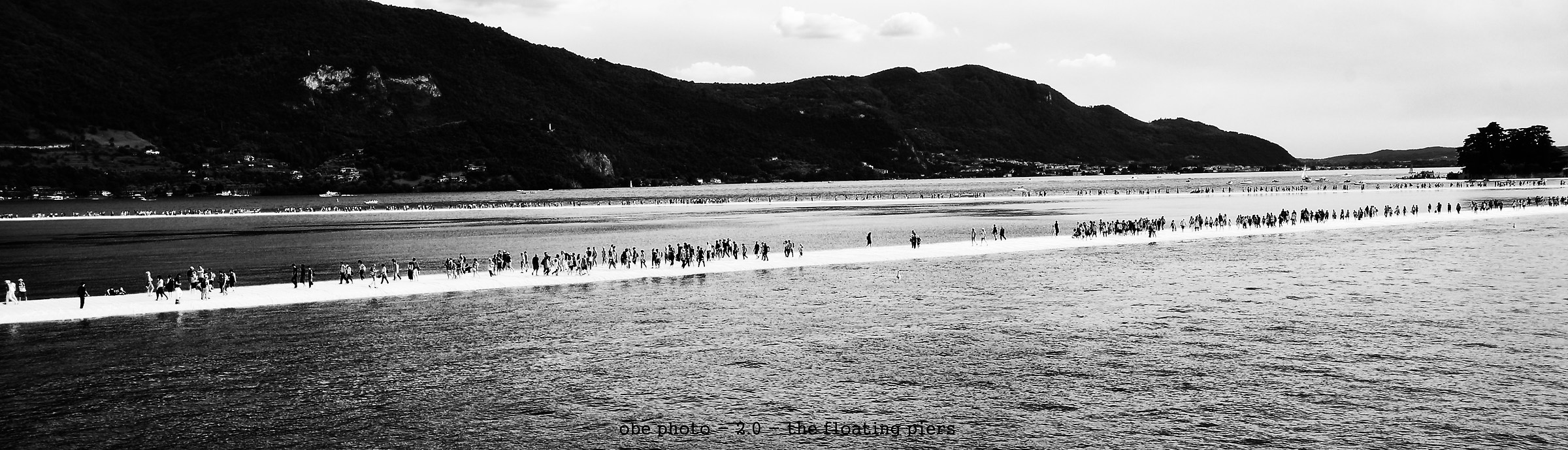 The floating piers - Christo -