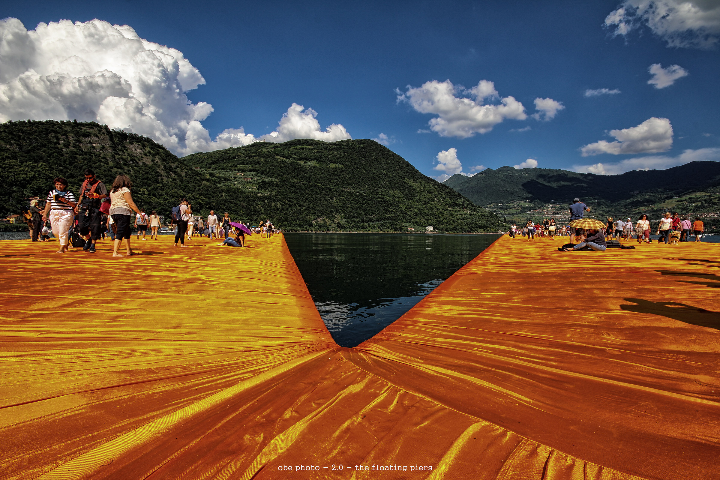The floating piers - Christo -