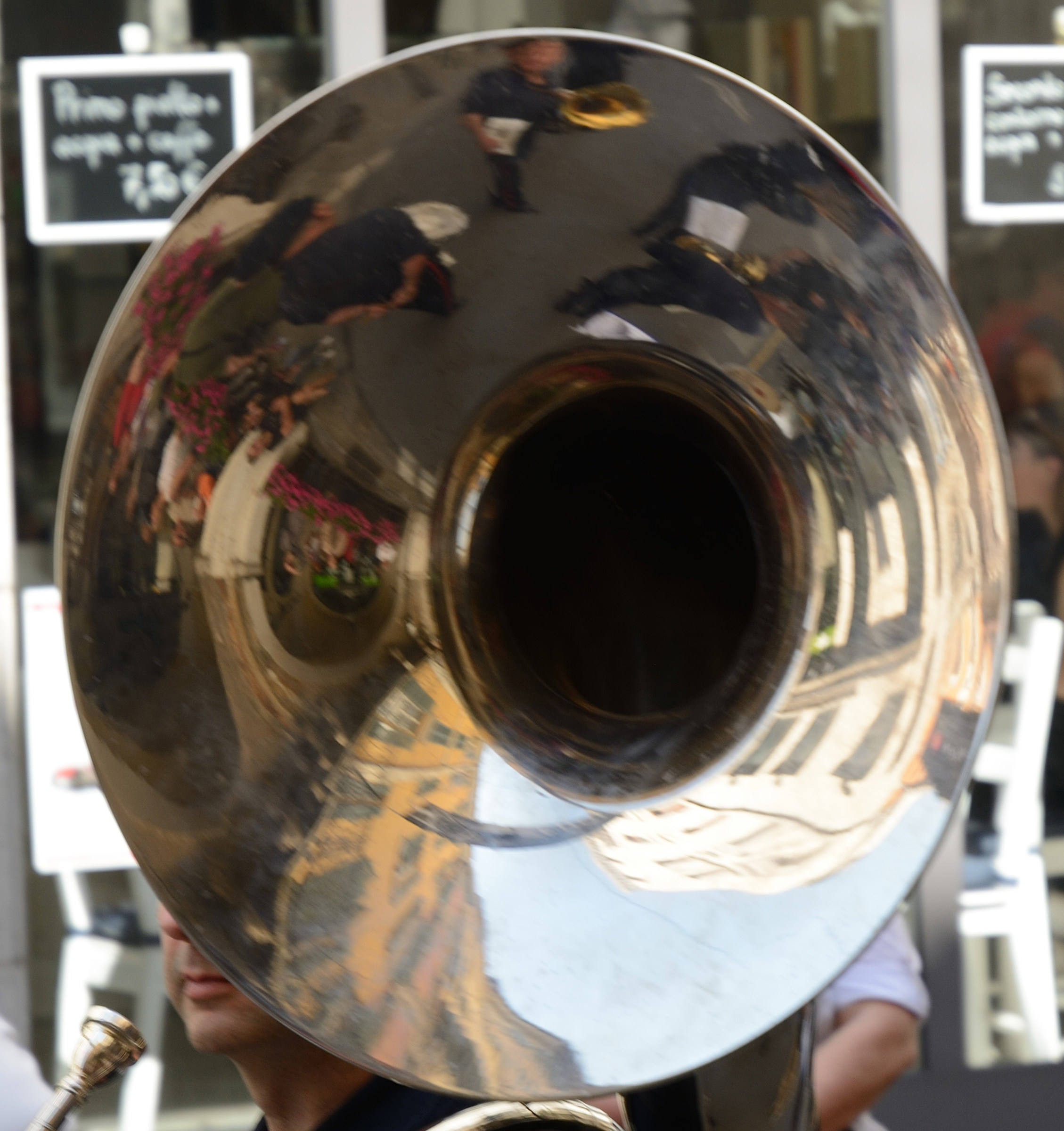 vista dal trombone dei fanti