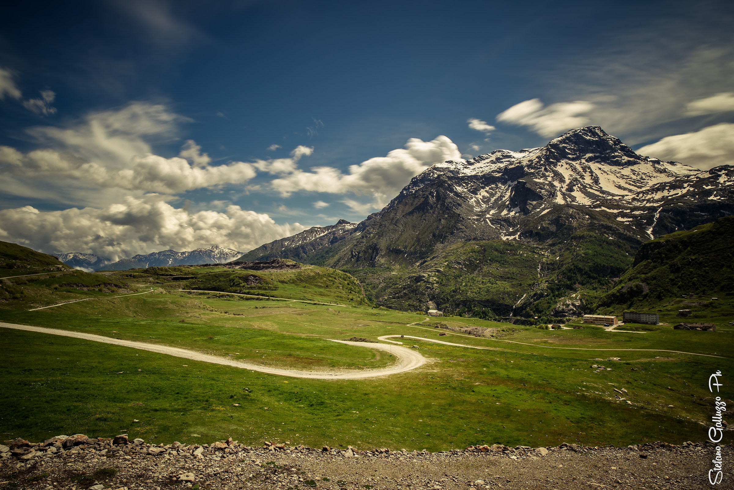 Valley facing the Mont Cenis Italian
