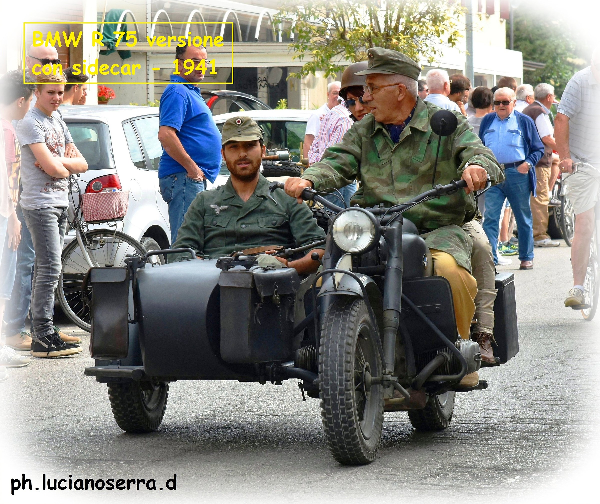 BMW R 75 with sidecar - 1941
