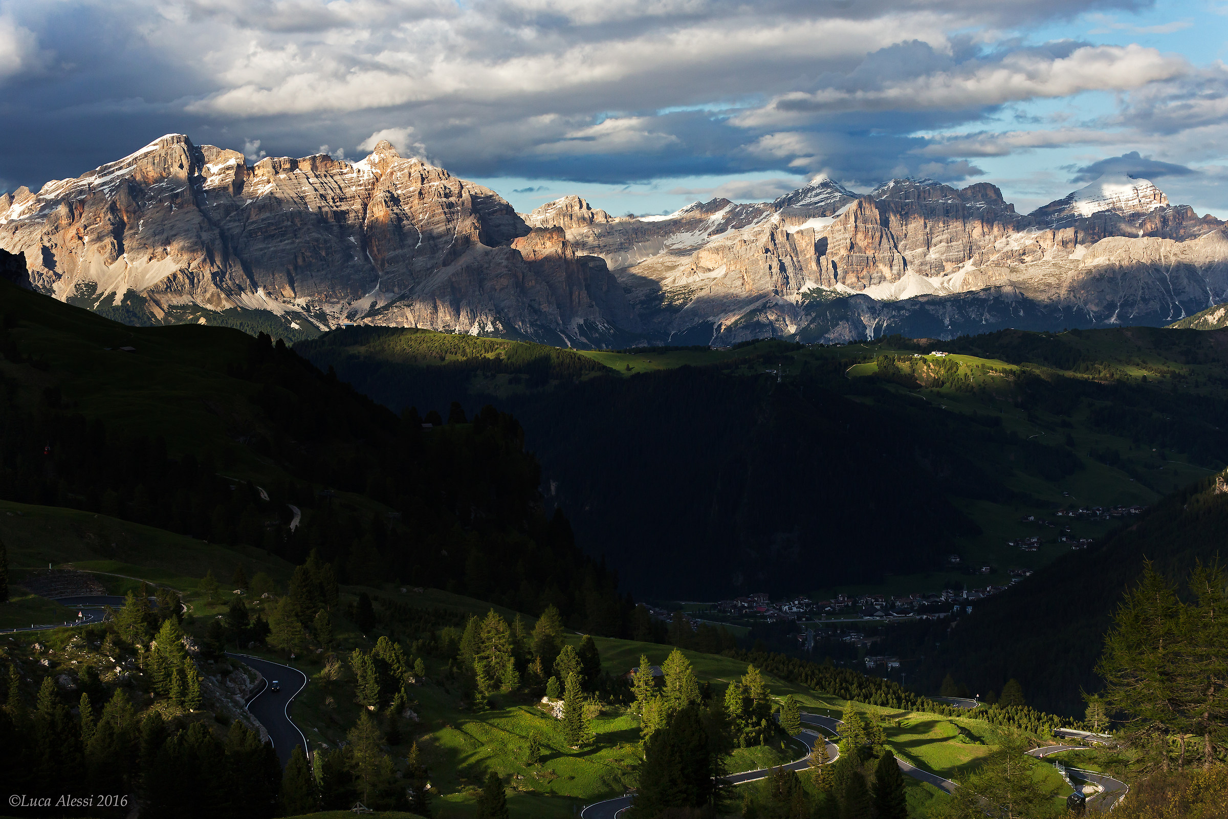 from Passo Gardena Panorama