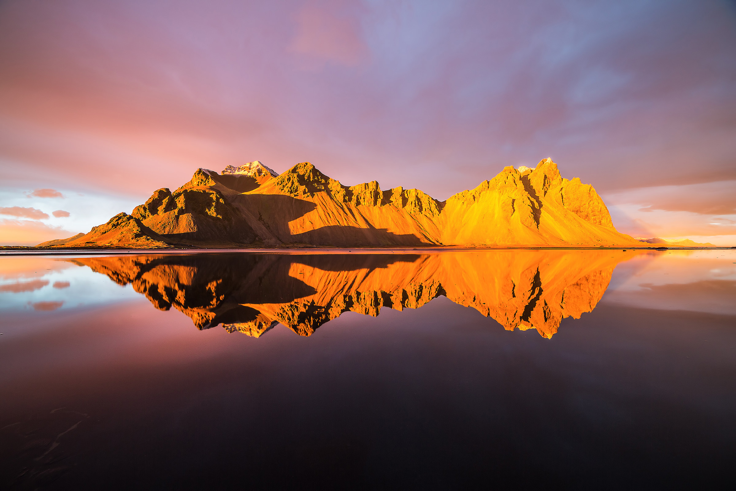 Vestrahorn sunset