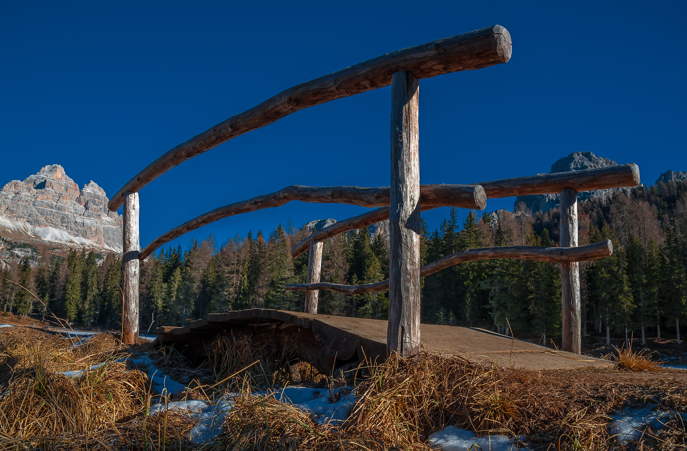 To Heaven? On the left, after the bridge ....