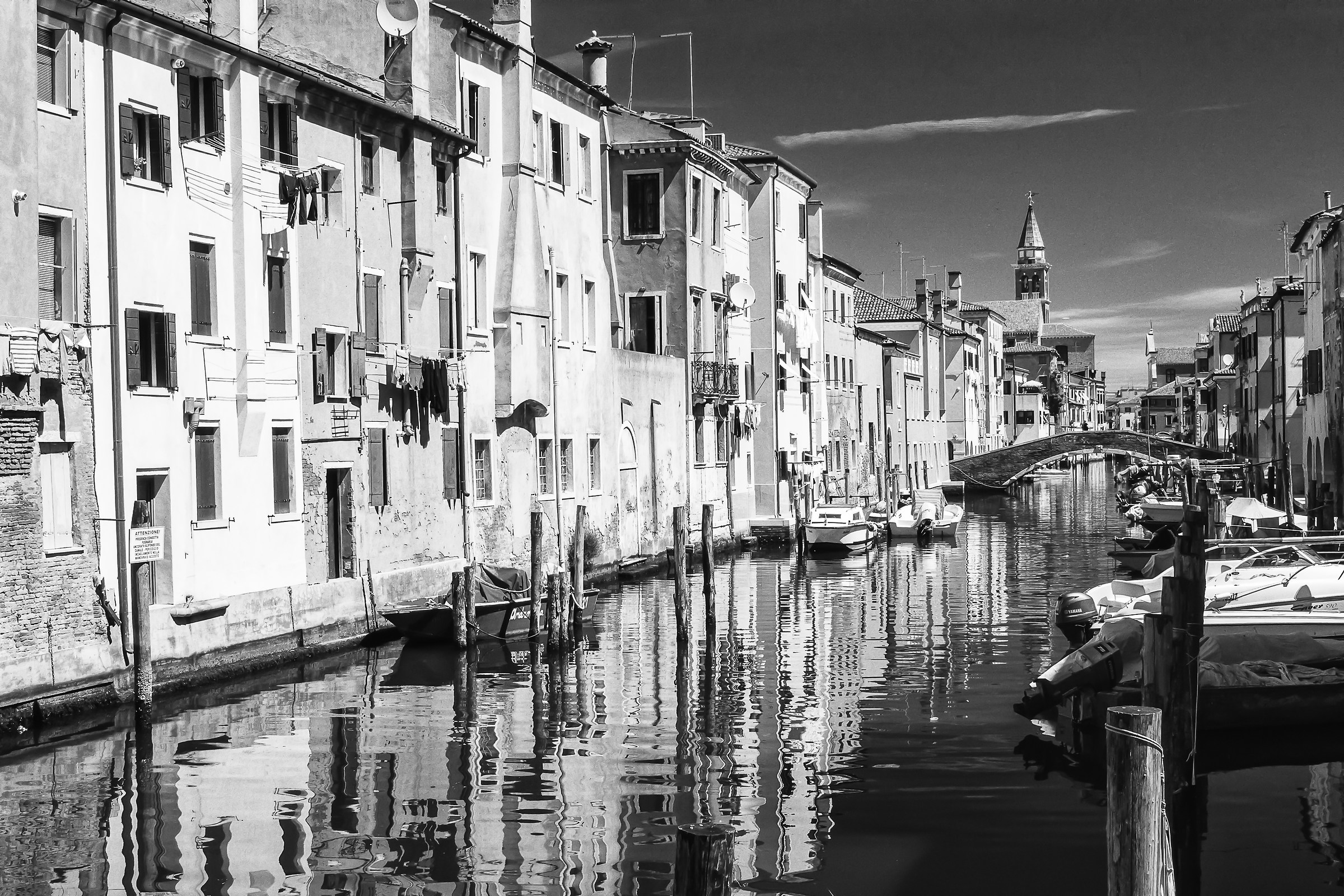 Chioggia in B & W