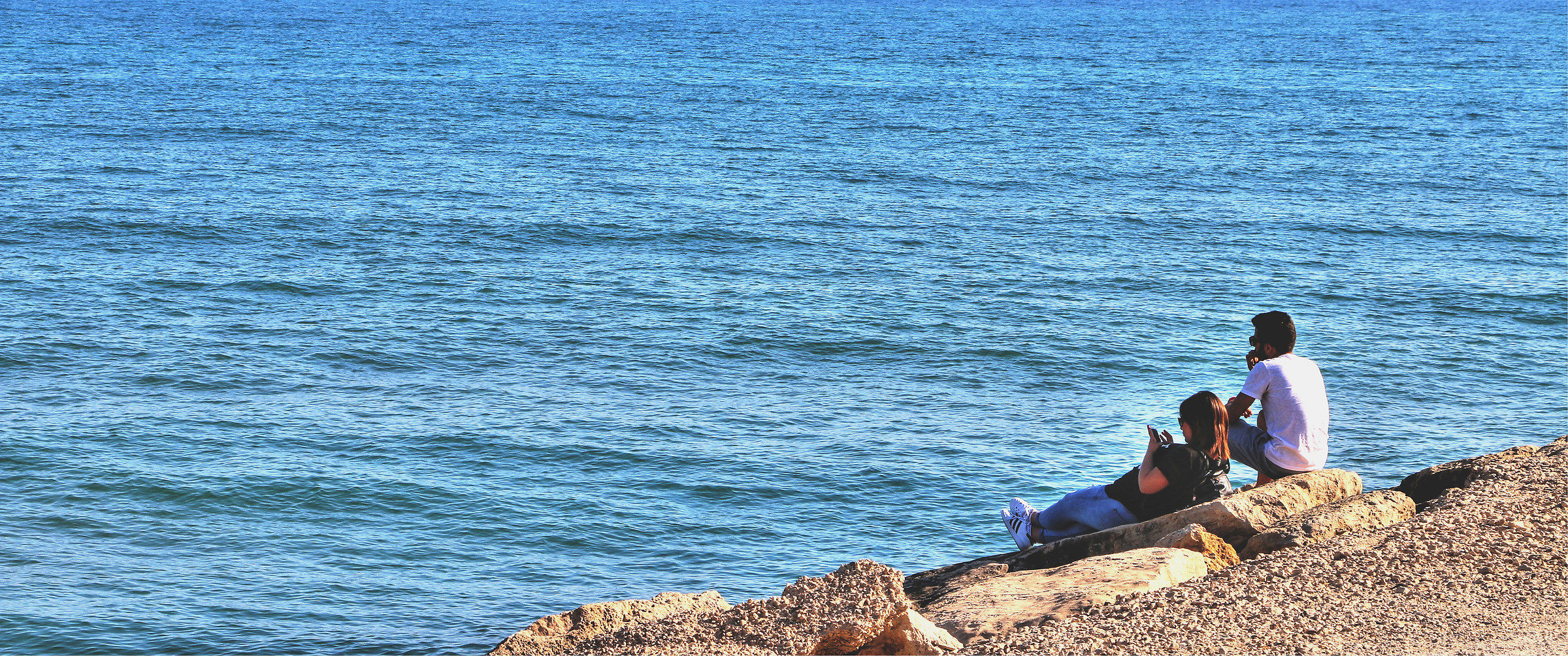 The sea, I, you and he ...