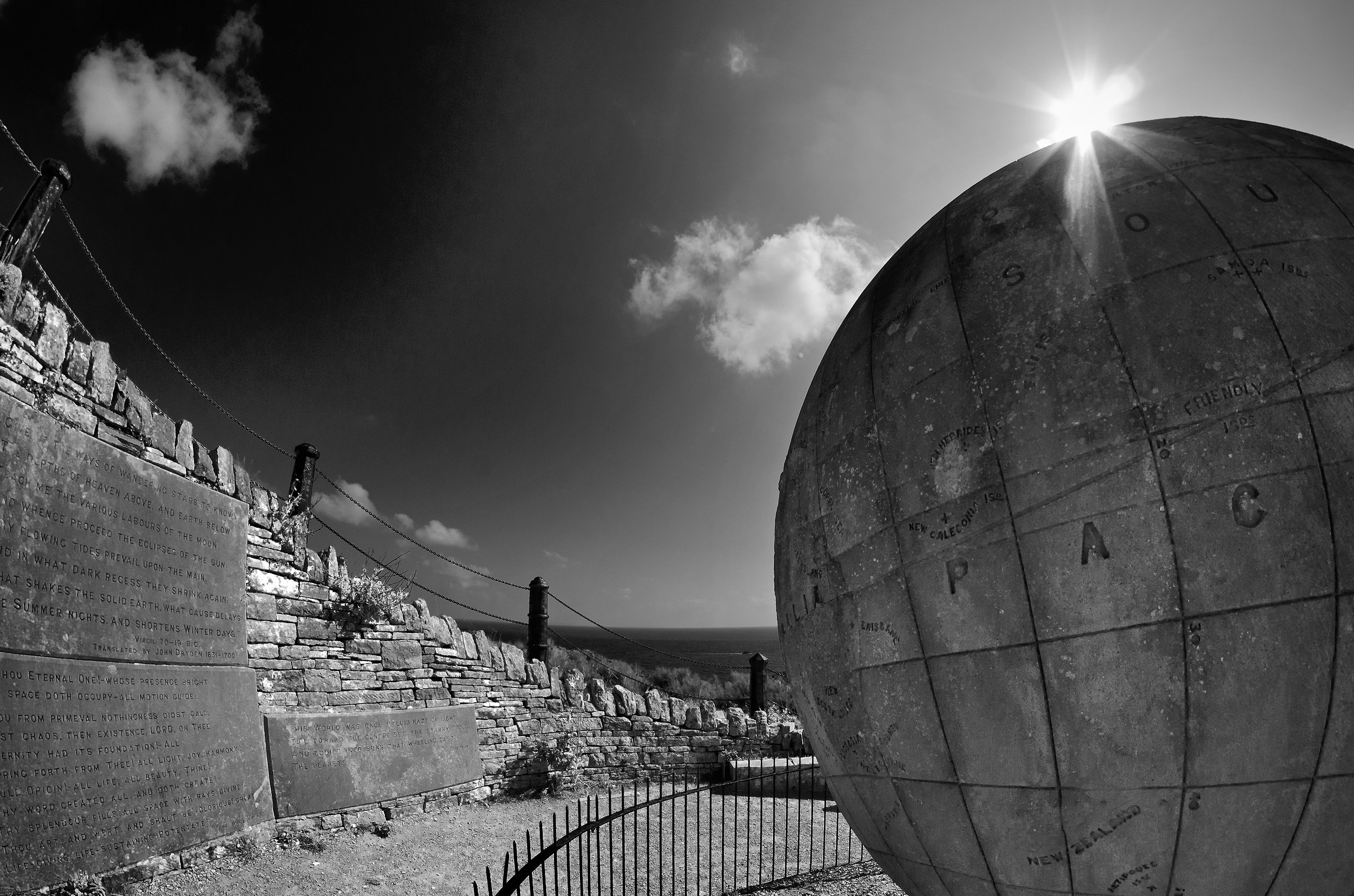 The Great Globe at Durlston Point