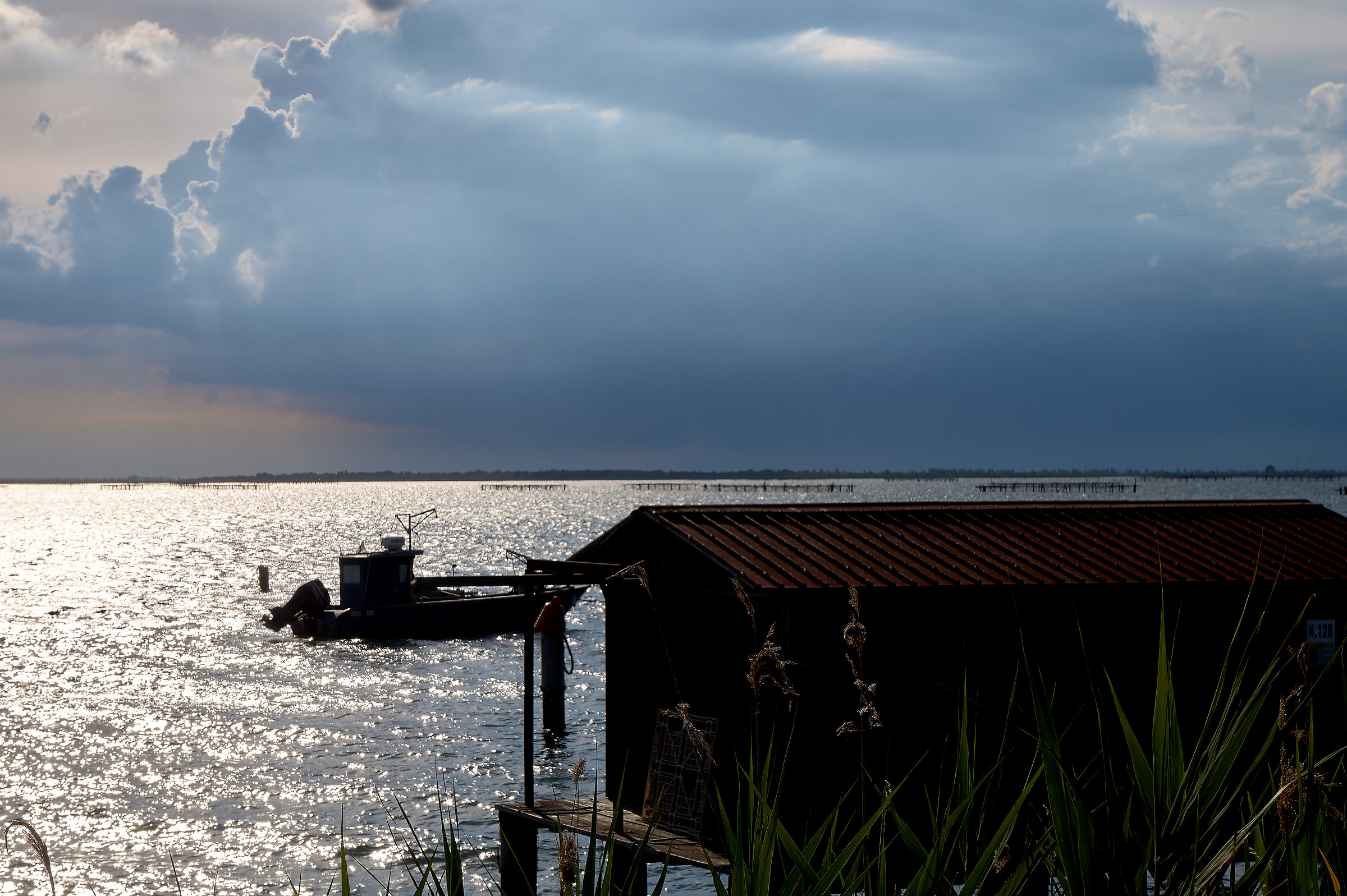 Fishermen in the Po Delta