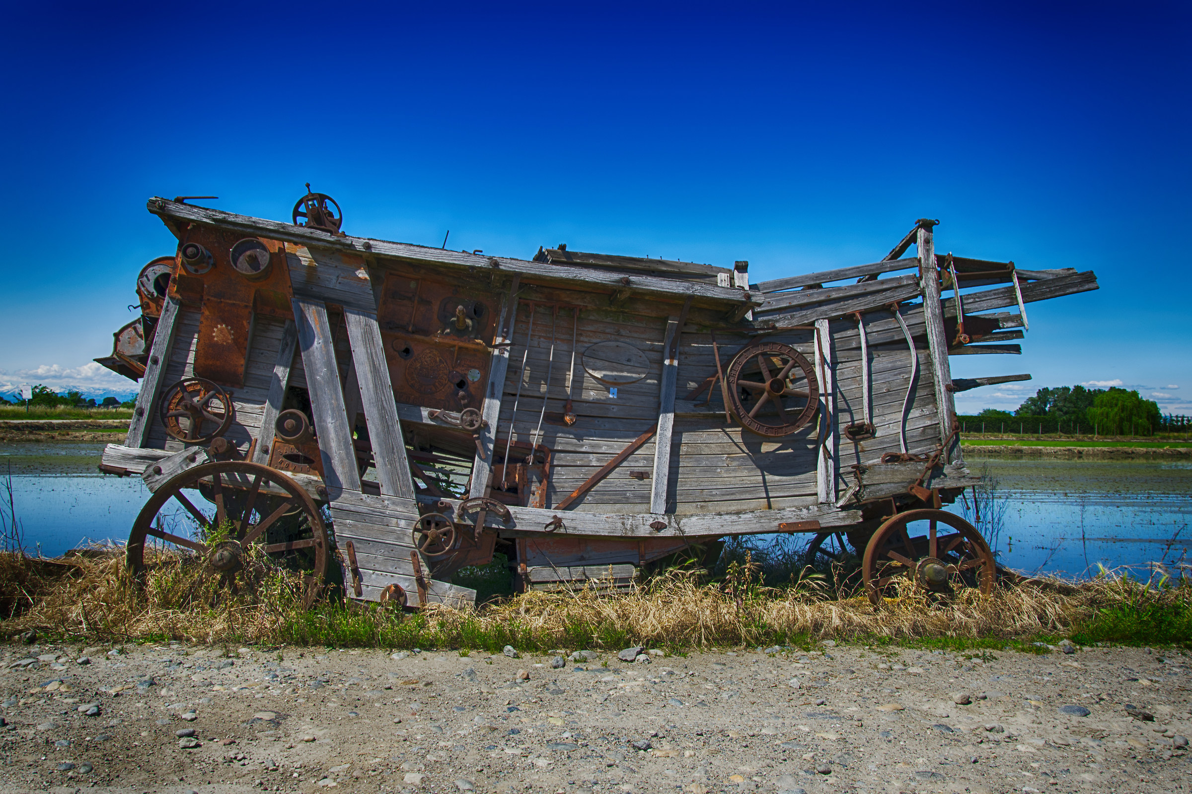 Old agricultural machine II