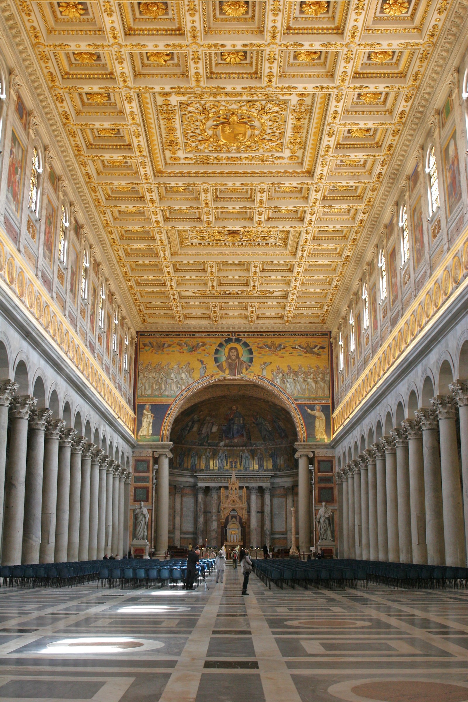 inside St. Paul Outside the Walls