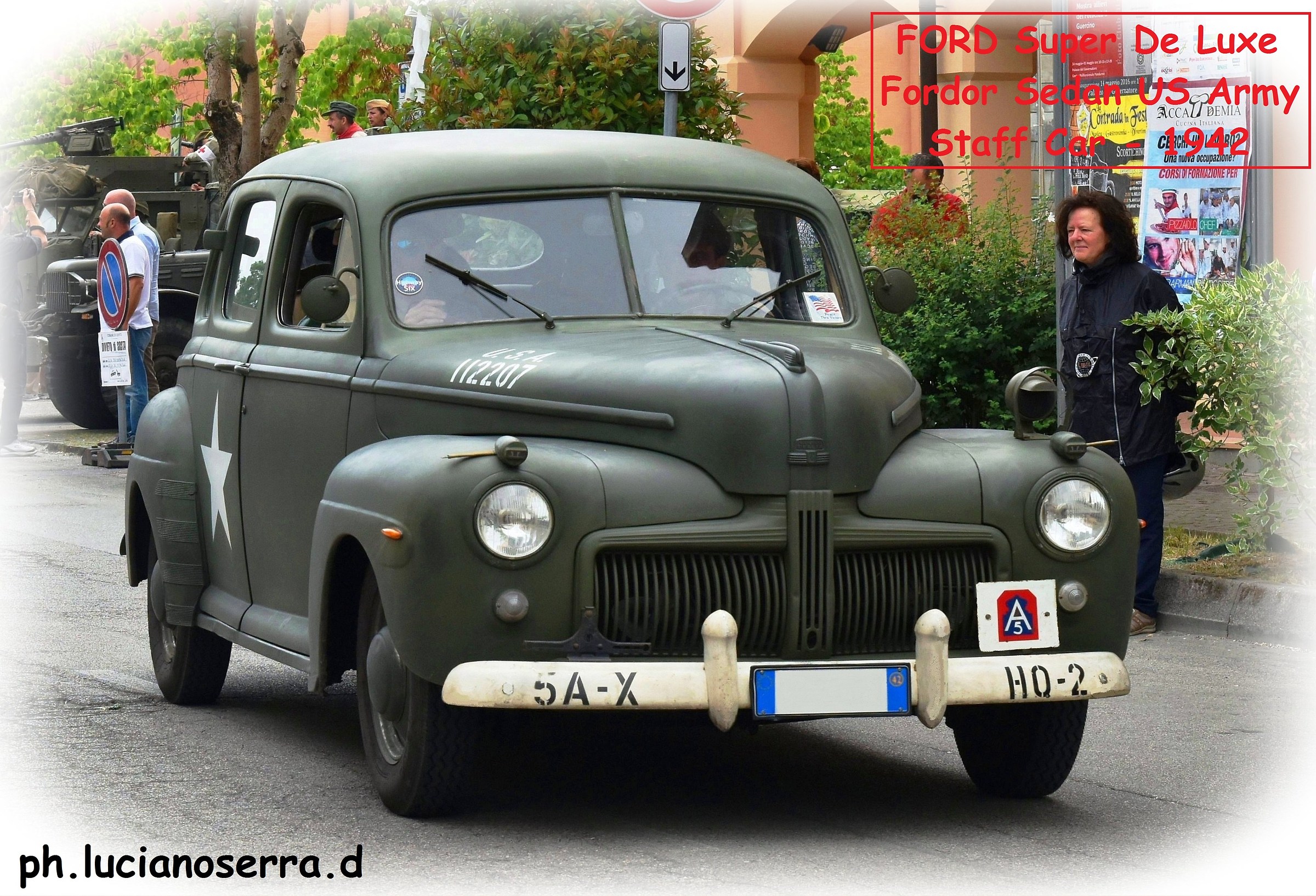 Ford Super Deluxe Sedan Fordor US Army Staff Car 1942