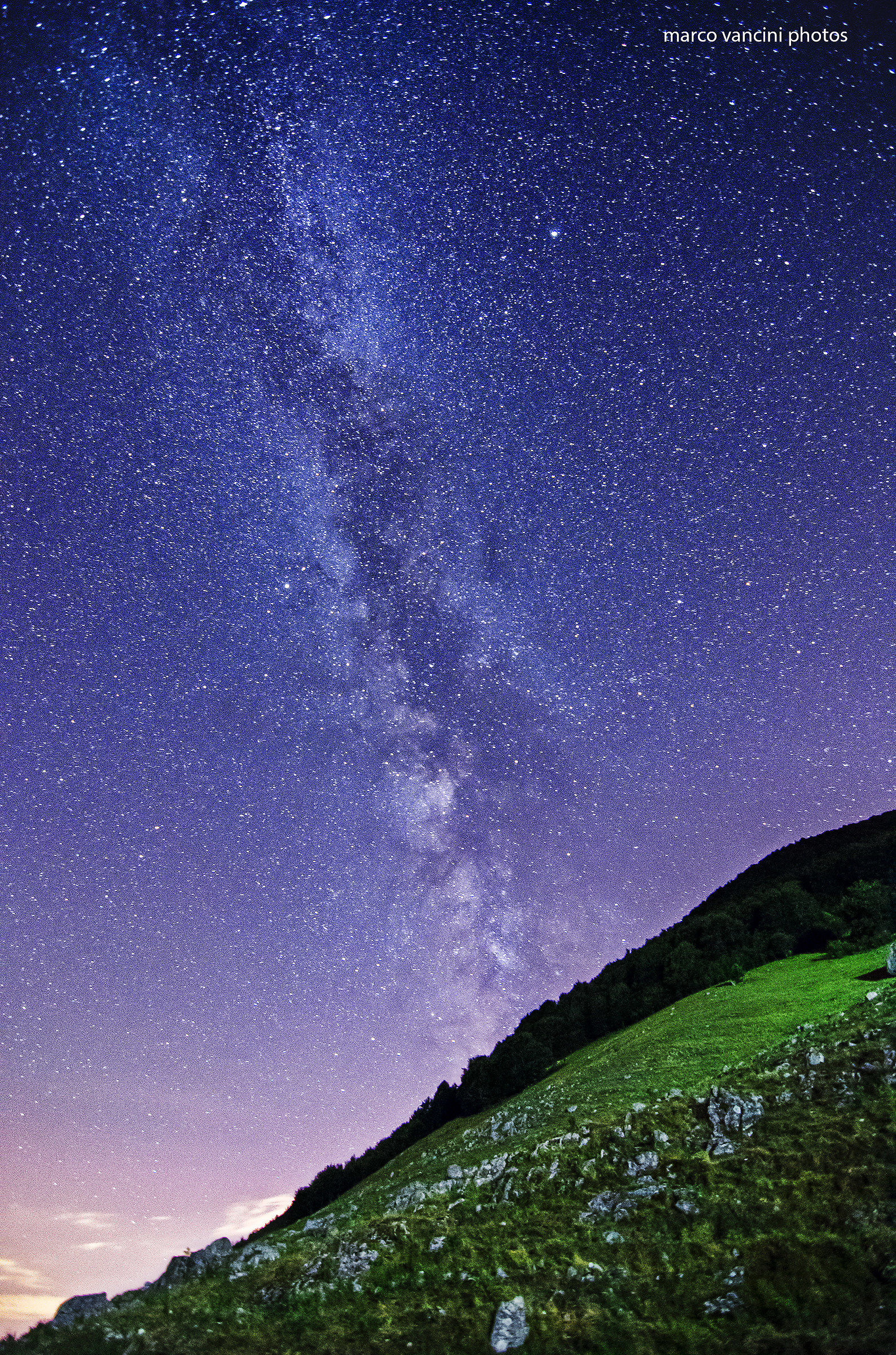 Una bella nottata stellata