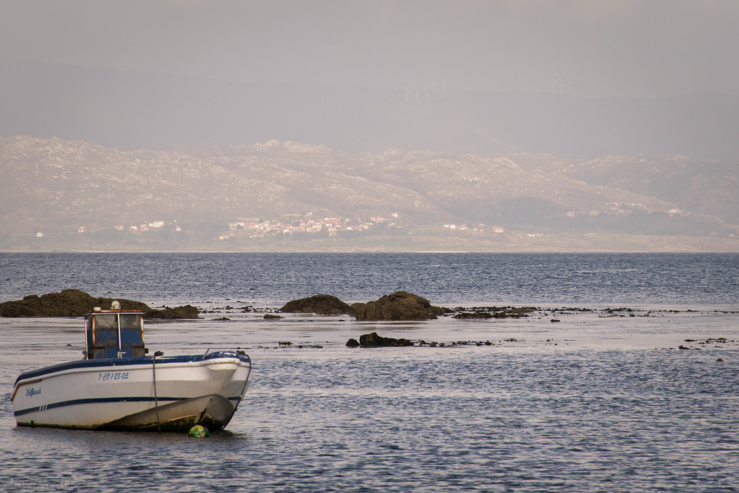 Bassa marea in costa atlantica