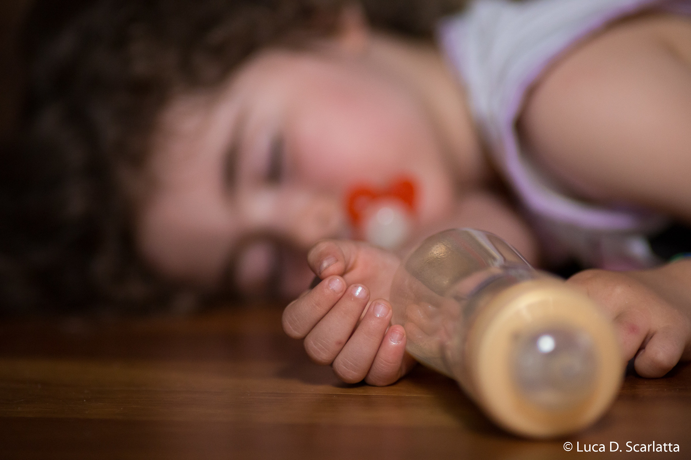 I fell asleep on the floor!