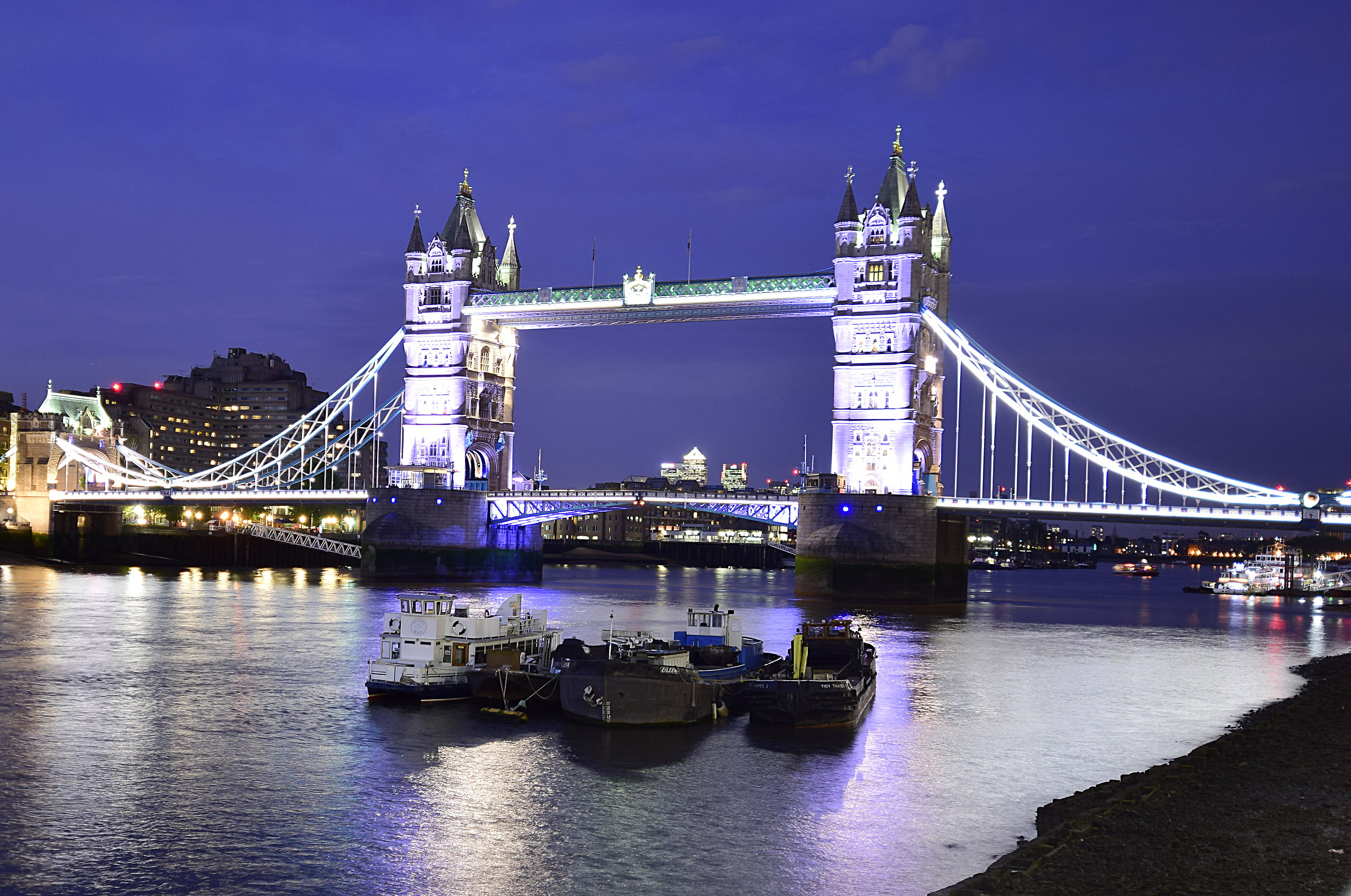 On the last day of a European Tower Bridge