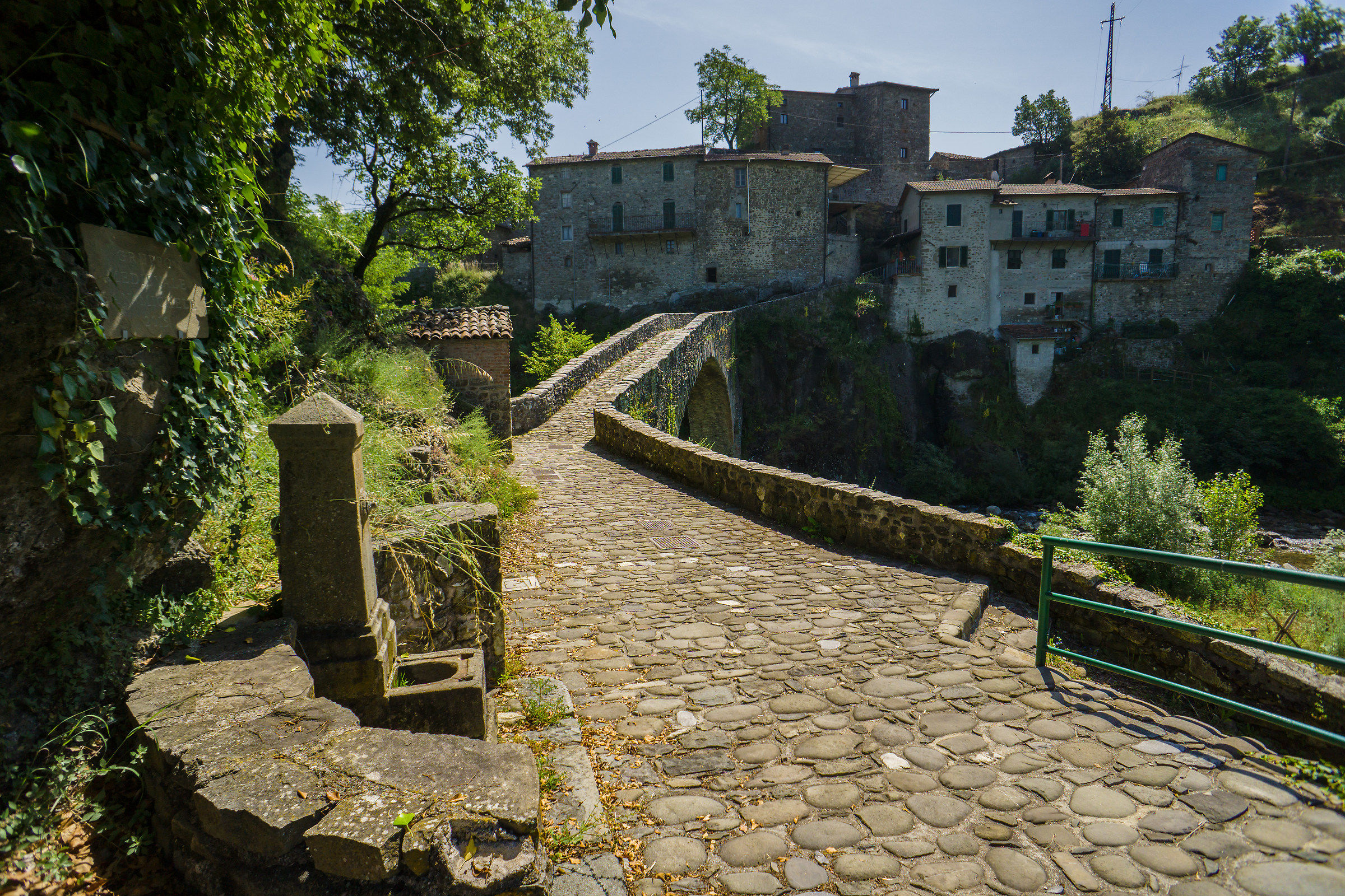 Medieval bridge in San Michele