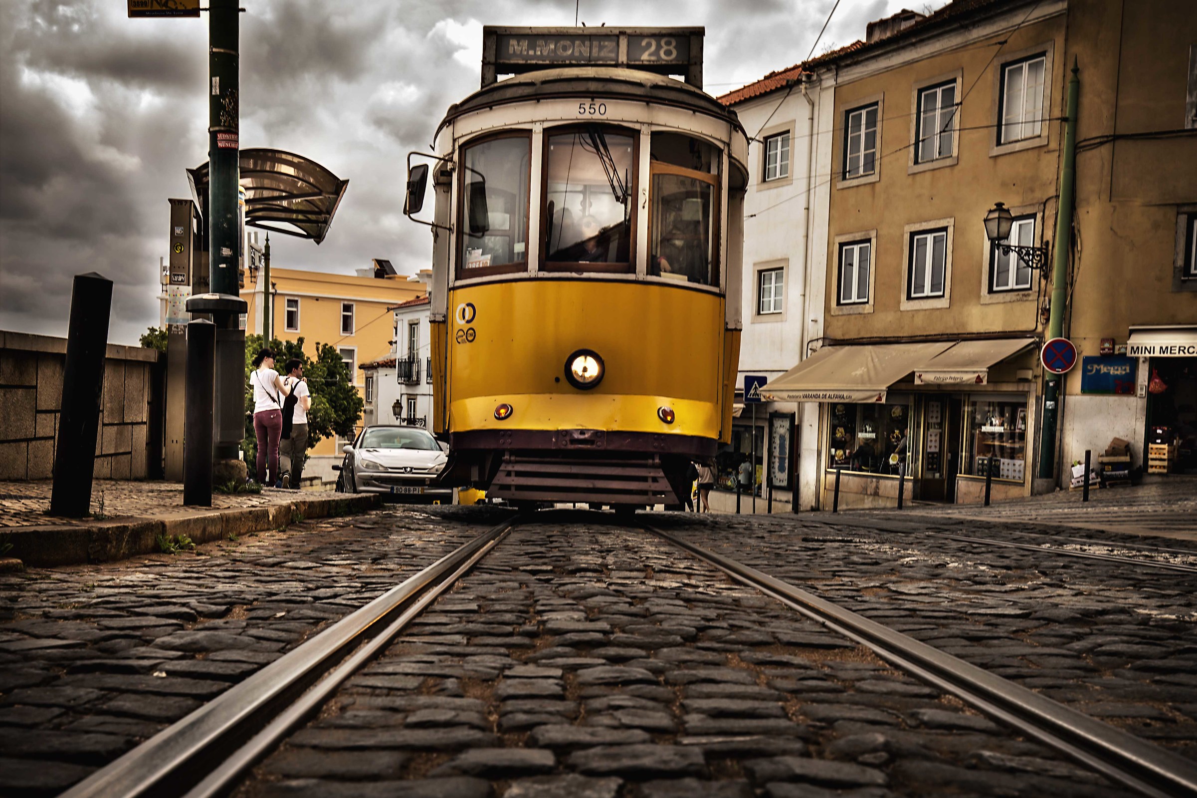 Lisbon - Tram 28 n.ro Praça Martim Moniz