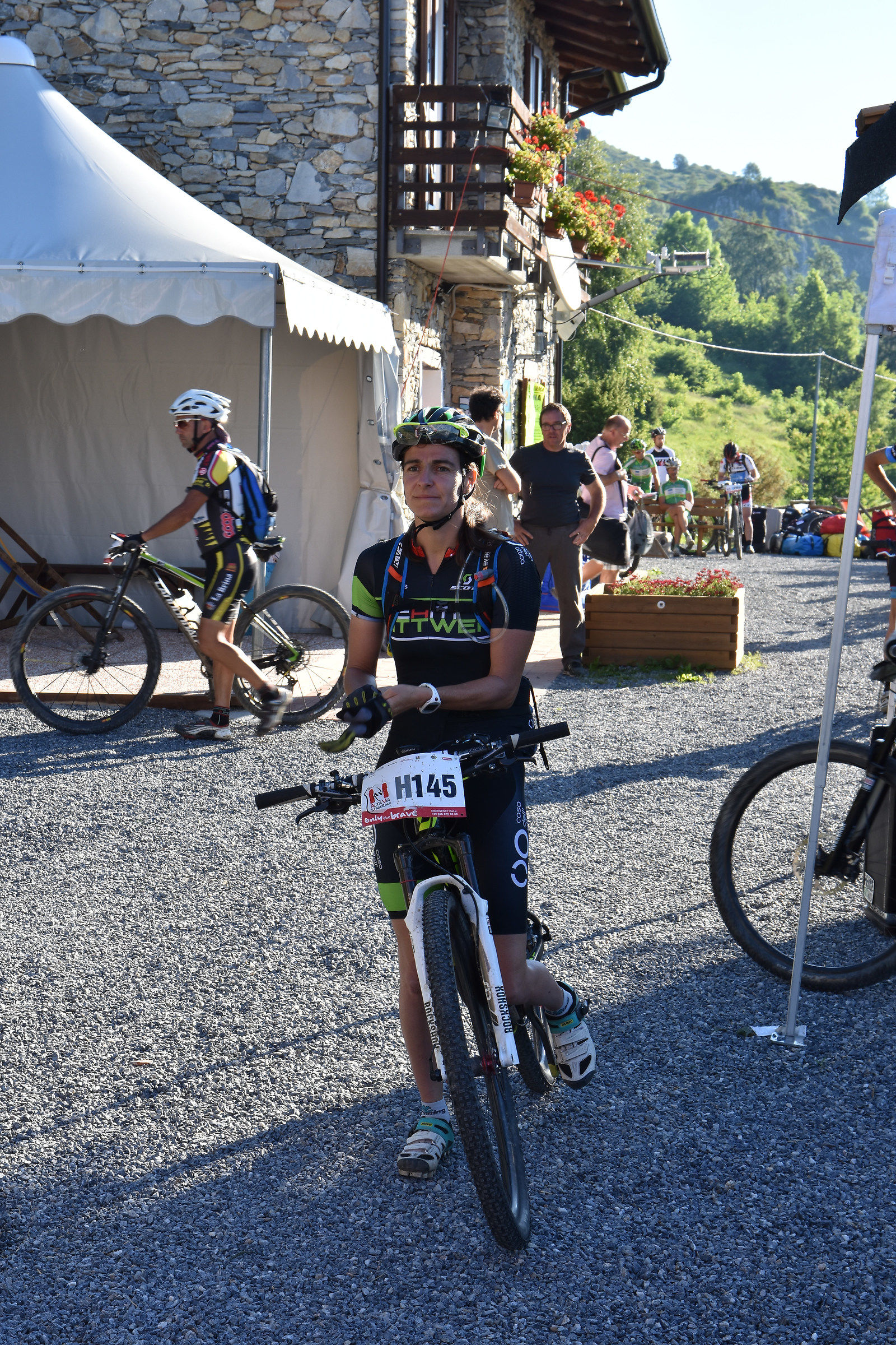 Ancora lei alla partenza