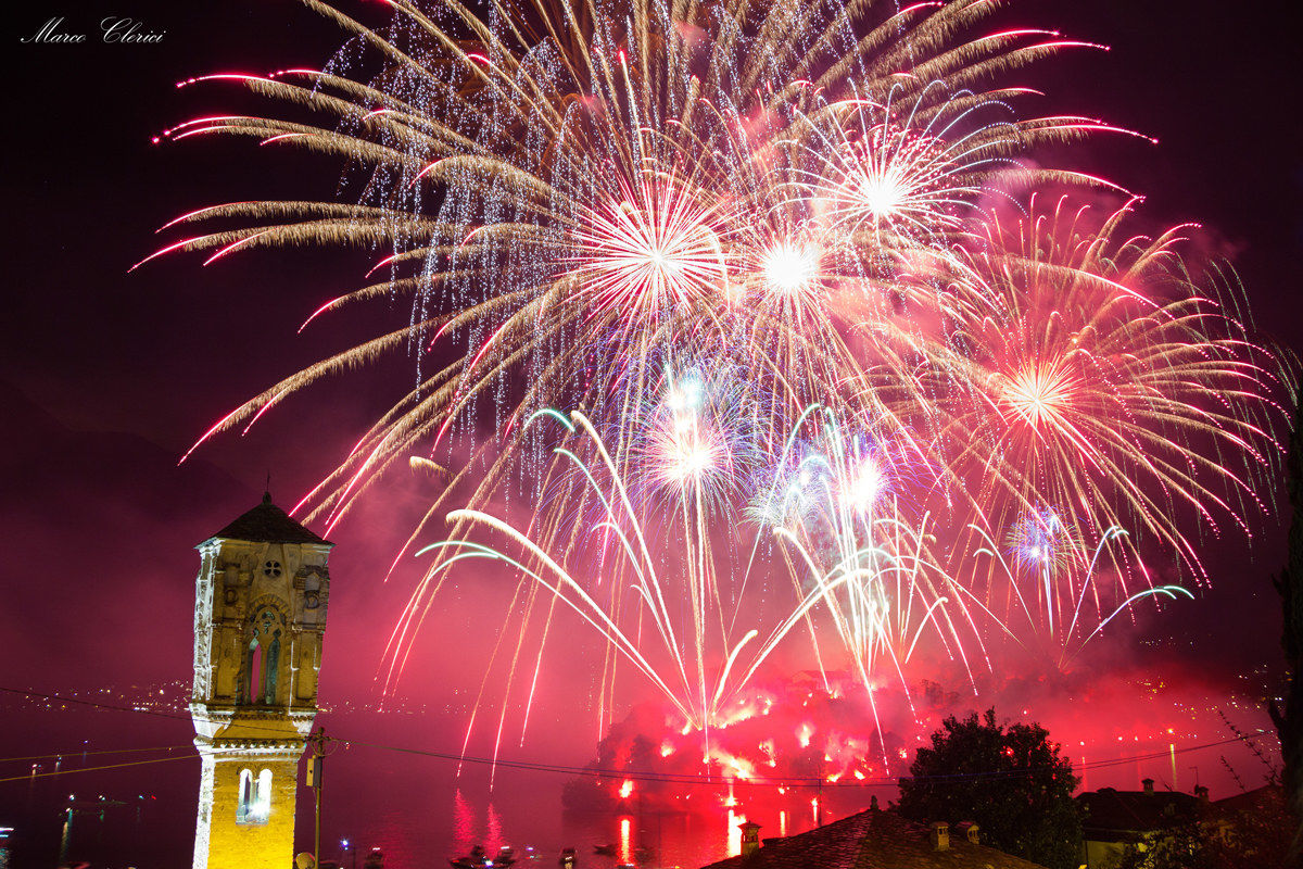 Fuochi D'Artificio Isola Comacina 2016