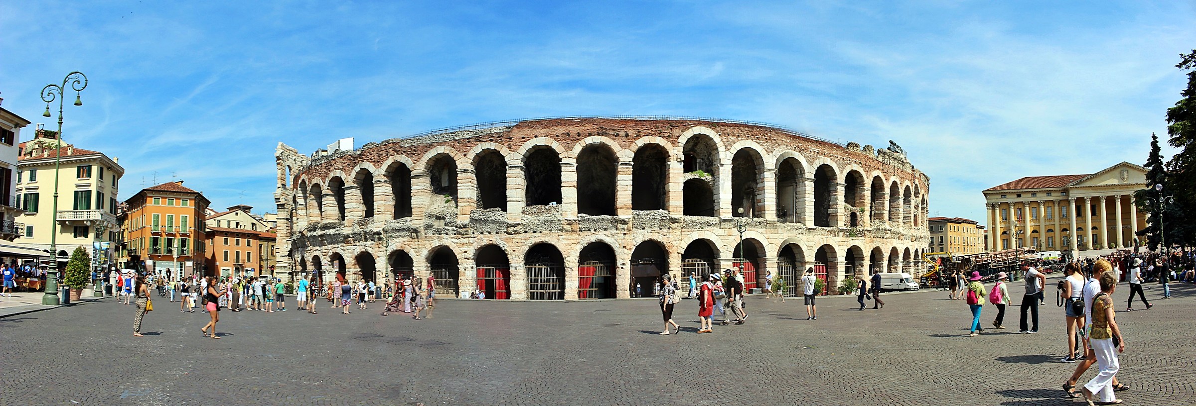 panoramica arena di verona
