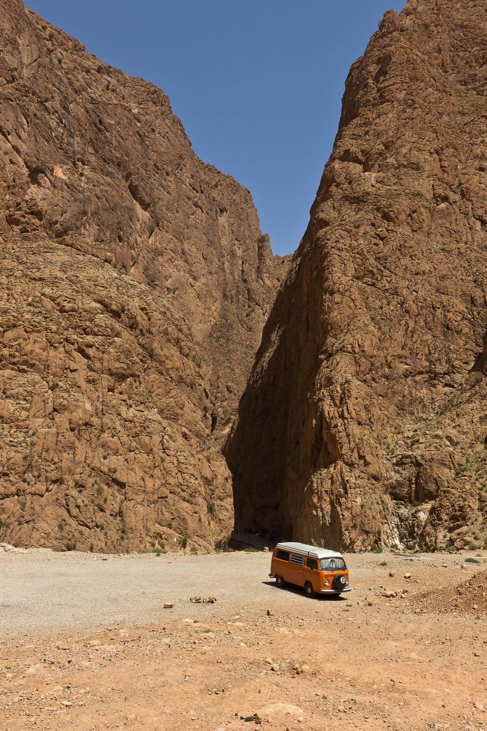 The entrance to the gorges
