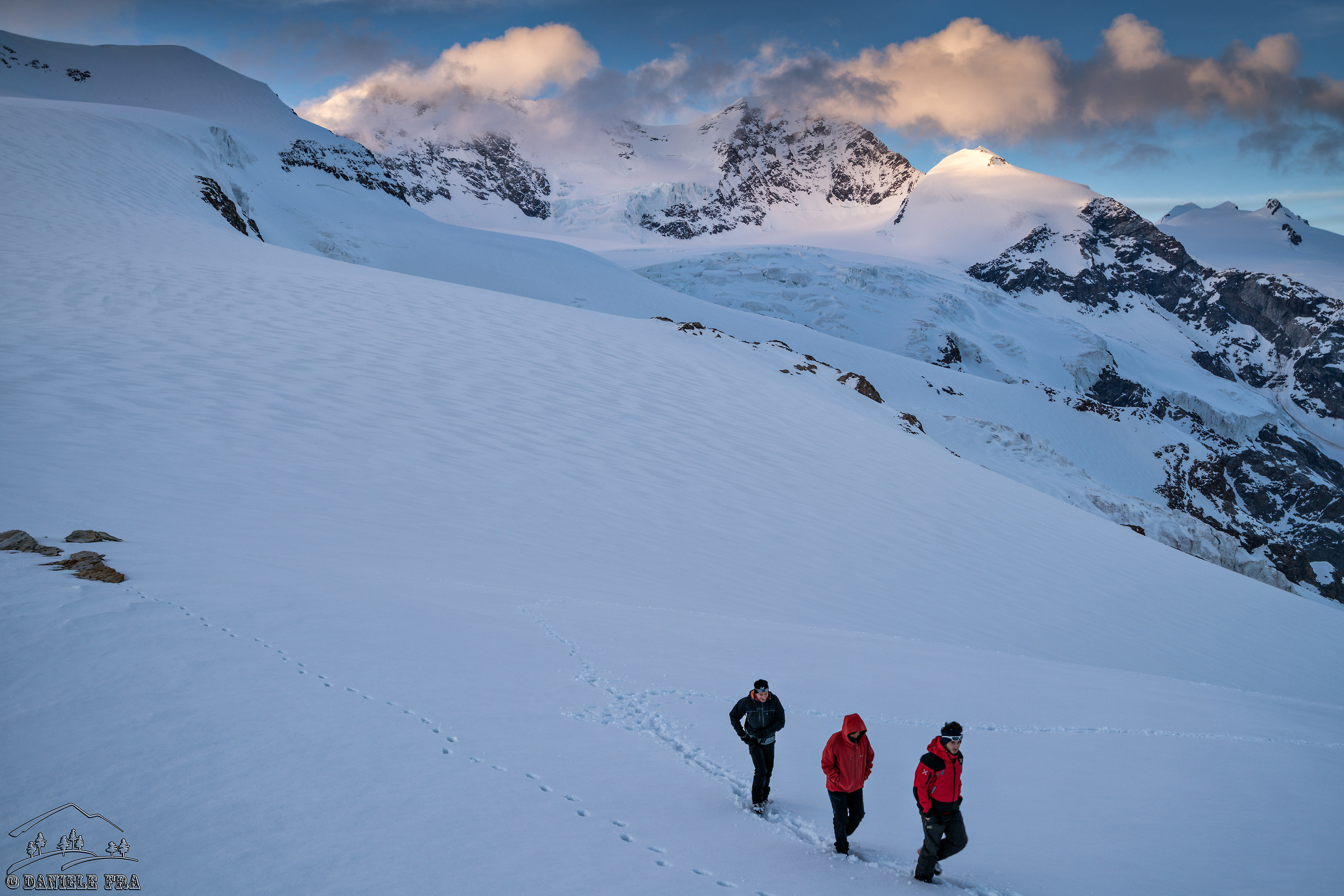 Veduta dal Rifugio Quintino Sella al Felik