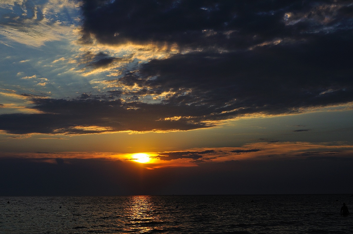 Tramonto sul mare di Gallipoli - Lecce