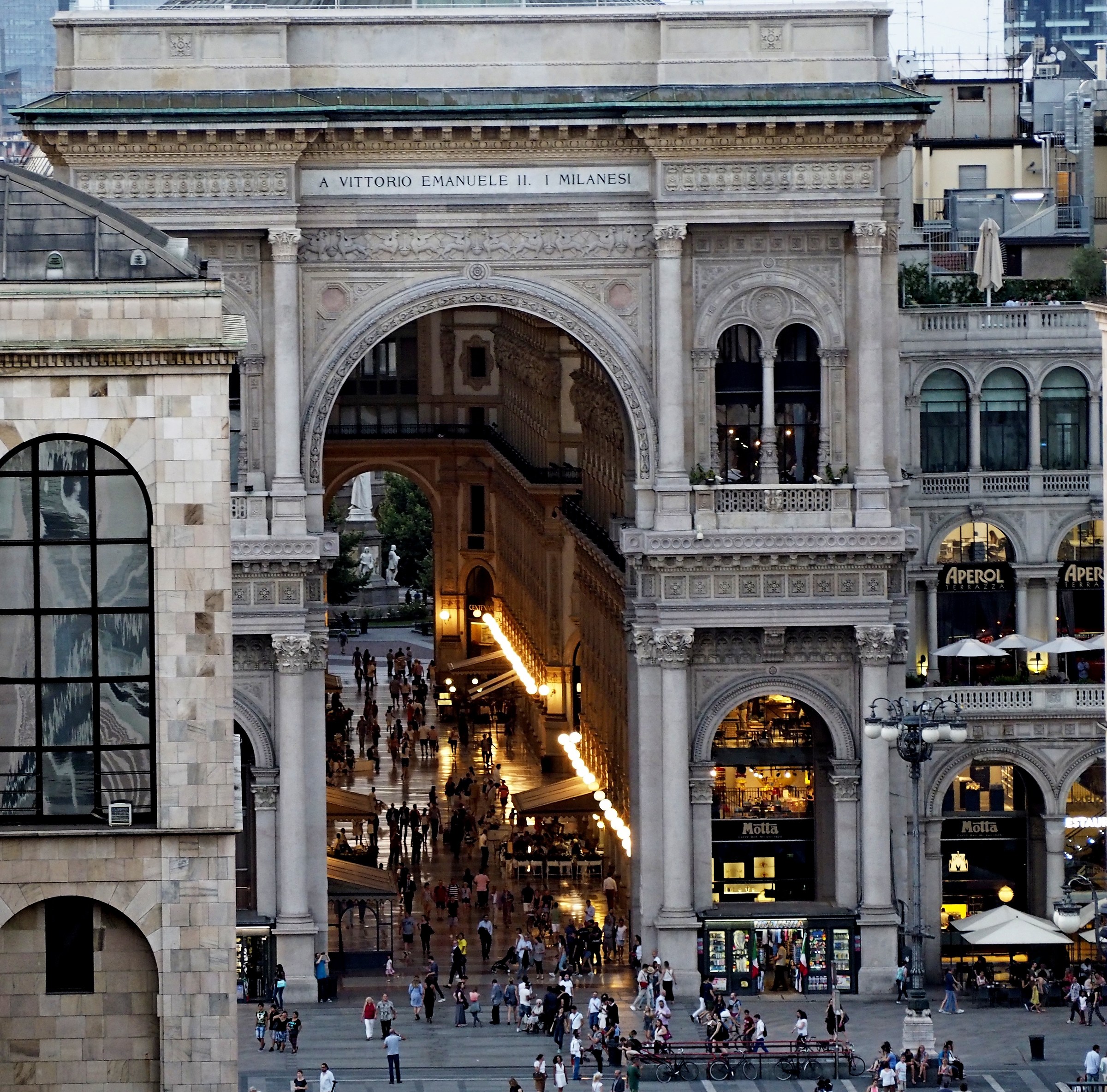 One night in Milan ...