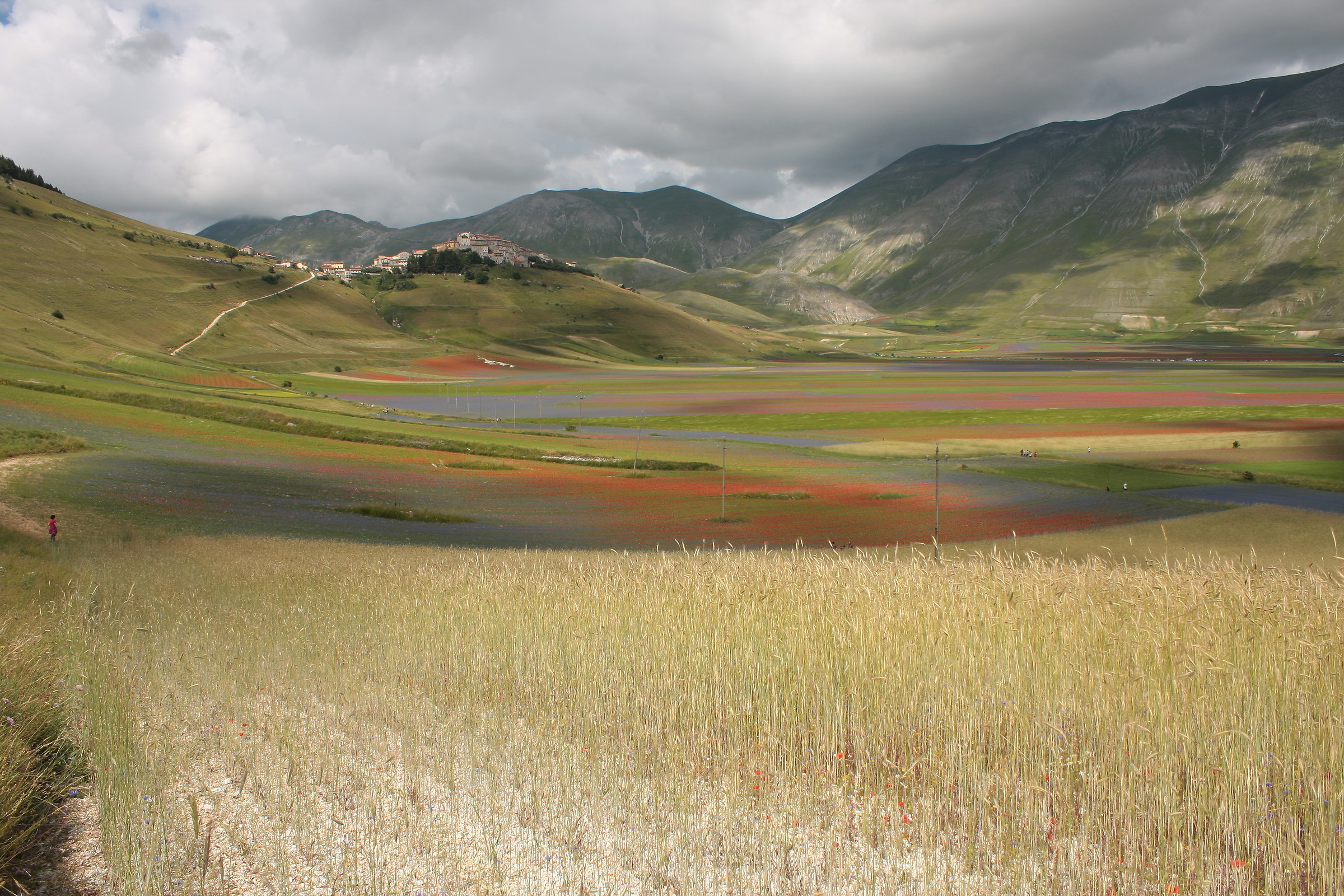 Castelluccio as a sentinel of 'plateau